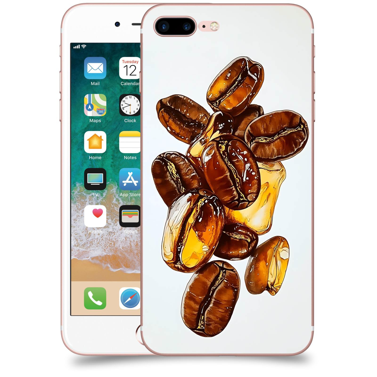 ACOVER Kryt na mobil Apple iPhone 7 Plus - Karamelová energie