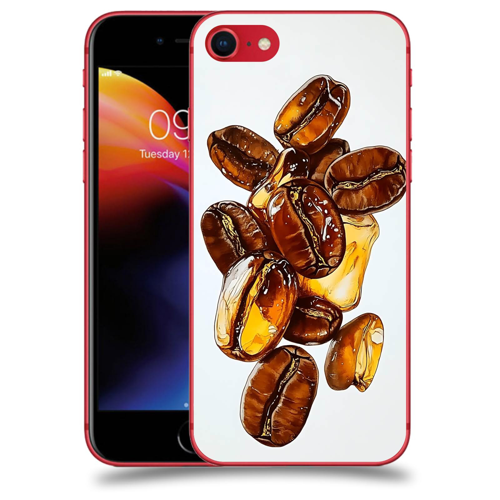 ACOVER Kryt na mobil Apple iPhone 8 - Karamelová energie