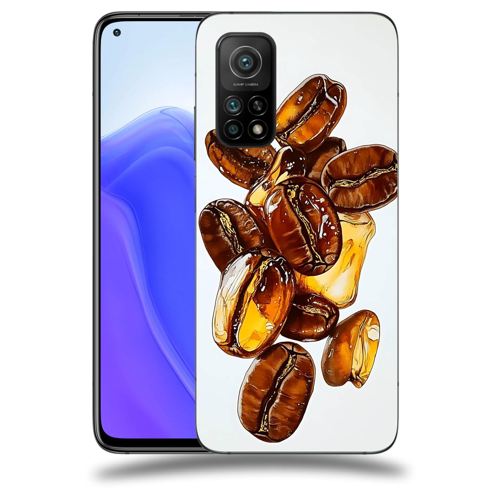 ACOVER Kryt na mobil Xiaomi Mi 10T - Karamelová energie
