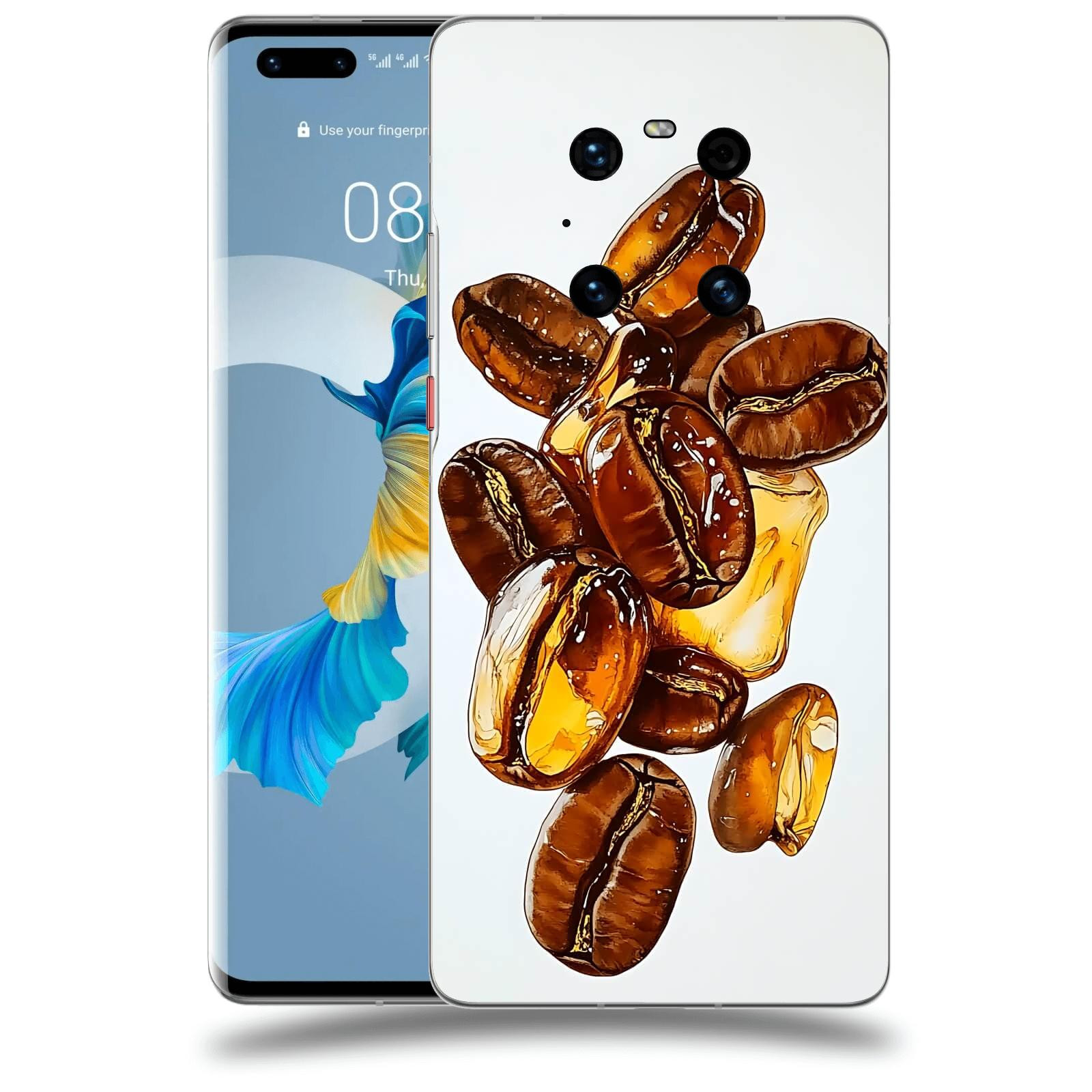 ACOVER Kryt na mobil Huawei Mate 40 Pro - Karamelová energie