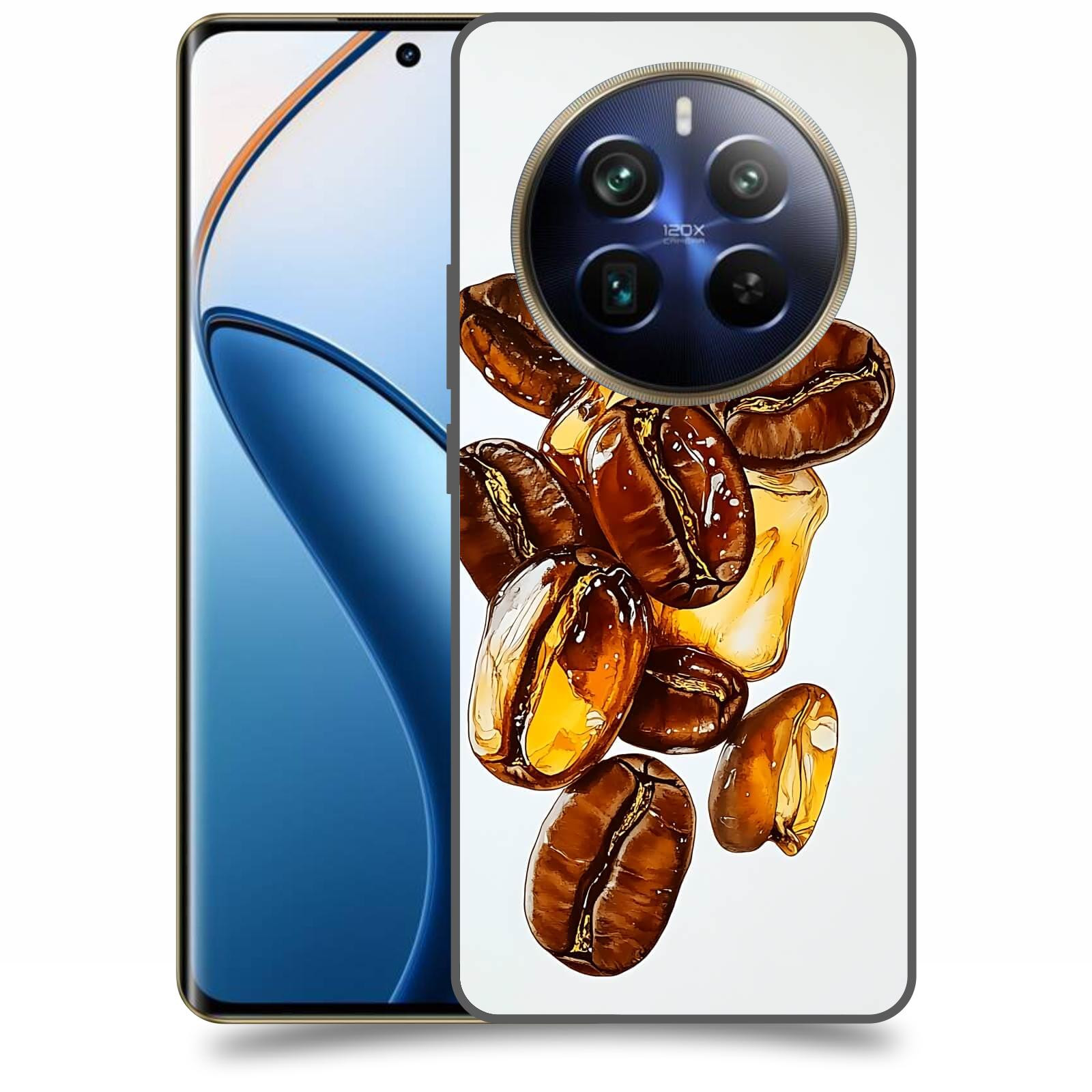 ACOVER Kryt na mobil Realme 12 pro+ 5g - Karamelová energie
