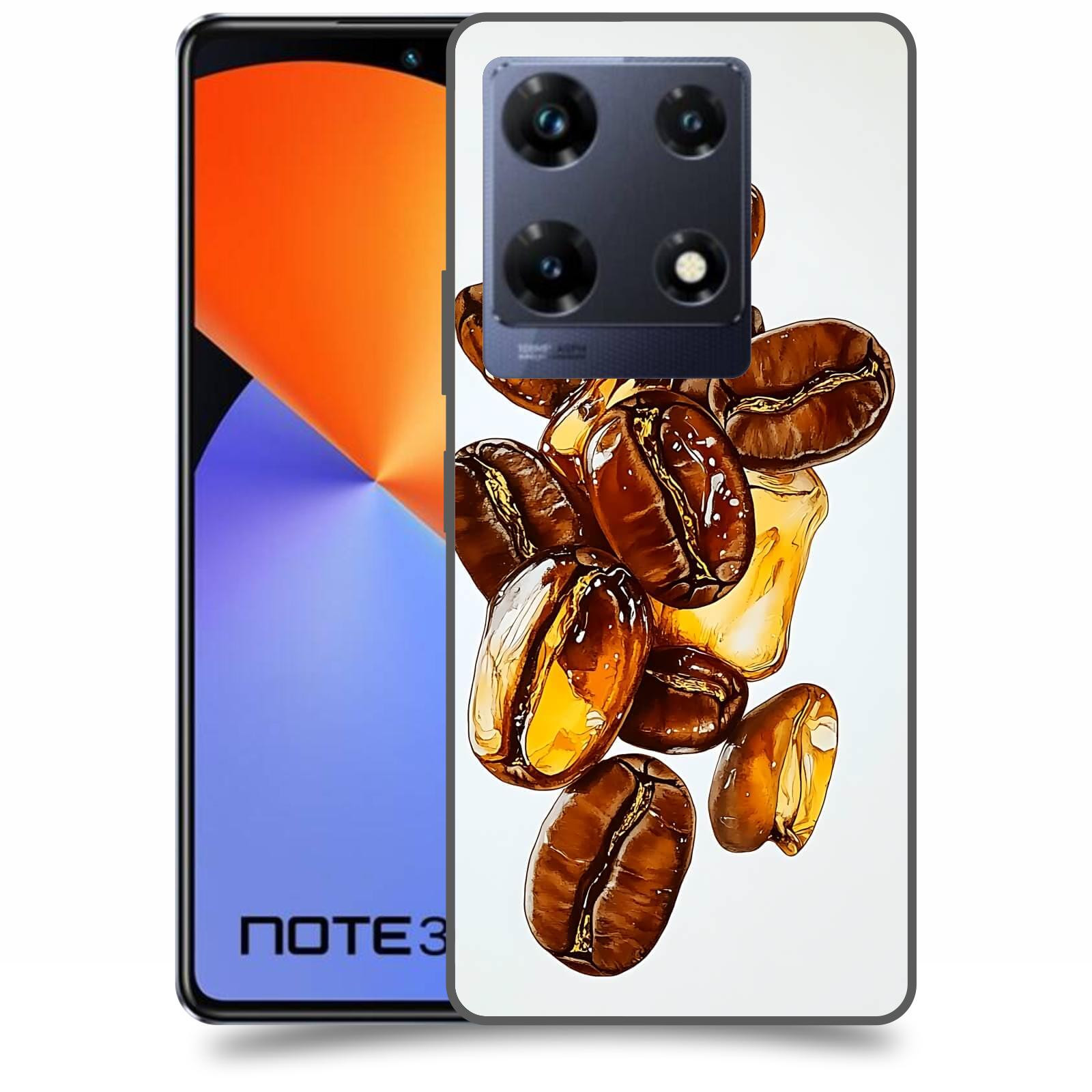 ACOVER Kryt na mobil Infinix Note 30 PRO - Karamelová energie