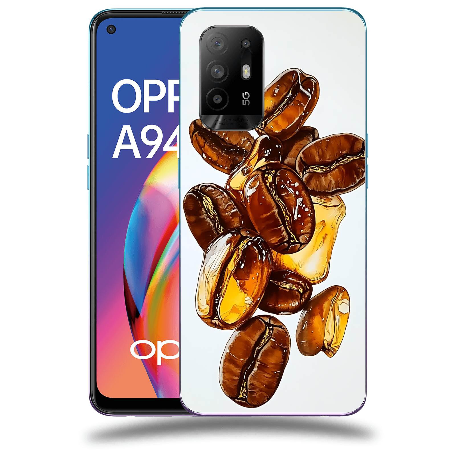 ACOVER Kryt na mobil OPPO A94 5G - Karamelová energie