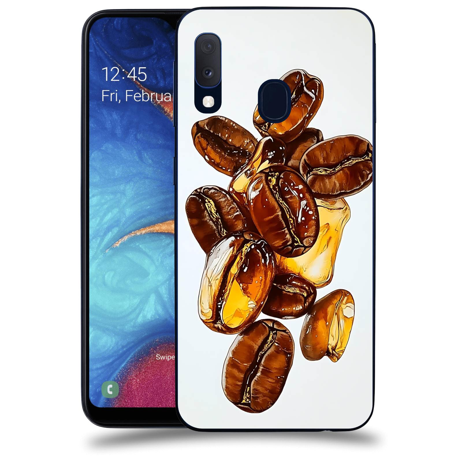 ACOVER Kryt na mobil Samsung Galaxy A20e A202F - Karamelová energie