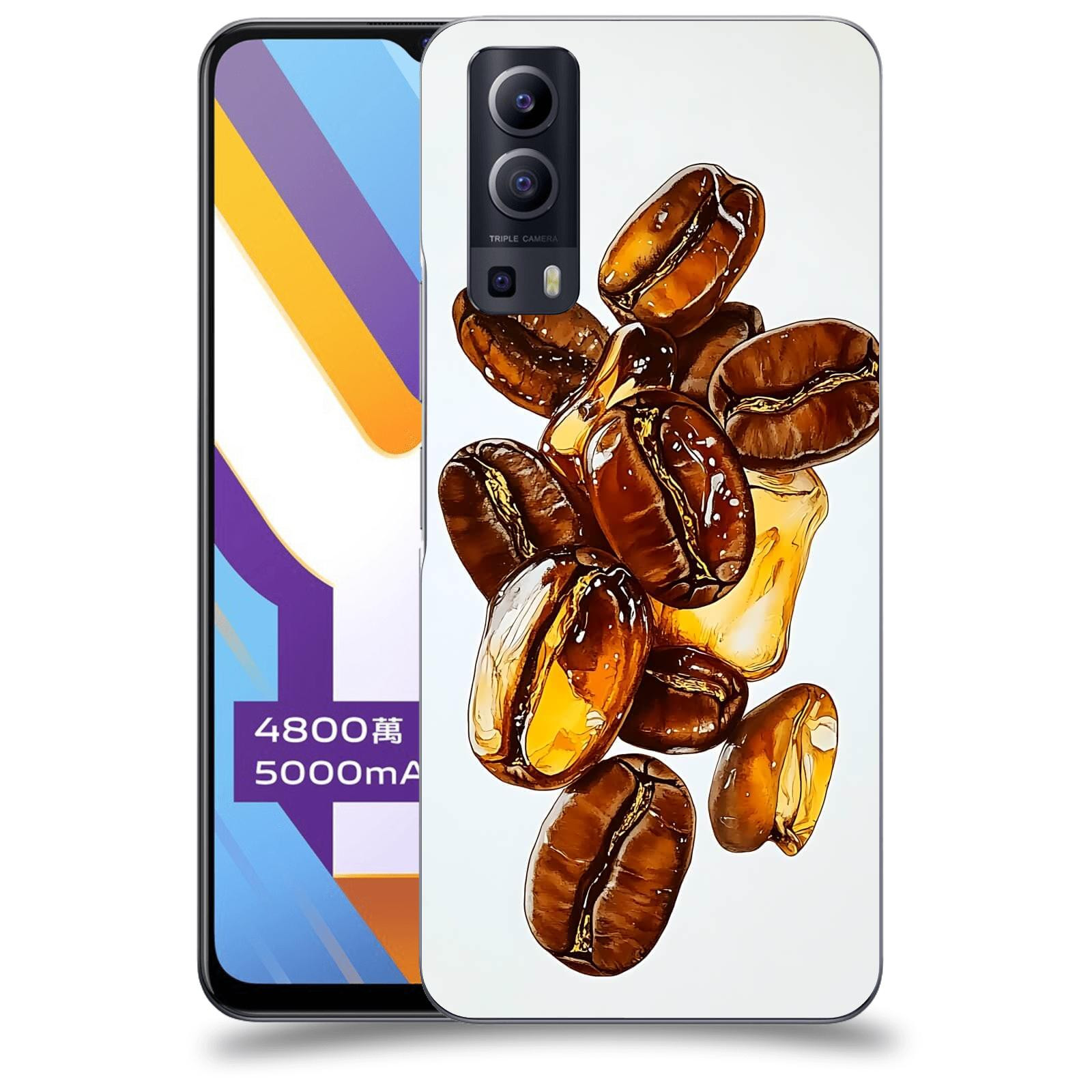 ACOVER Kryt na mobil Vivo Y52 5G - Karamelová energie