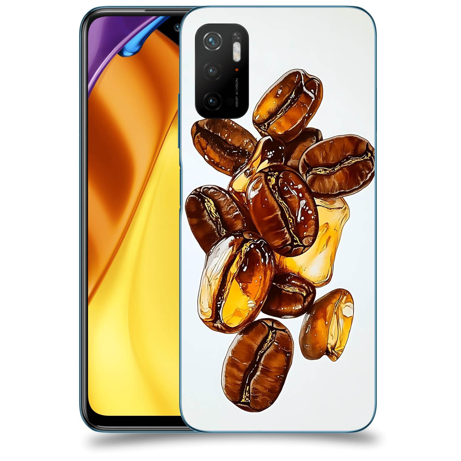 ACOVER Kryt na mobil Xiaomi Poco M3 Pro 5G - Karamelová energie
