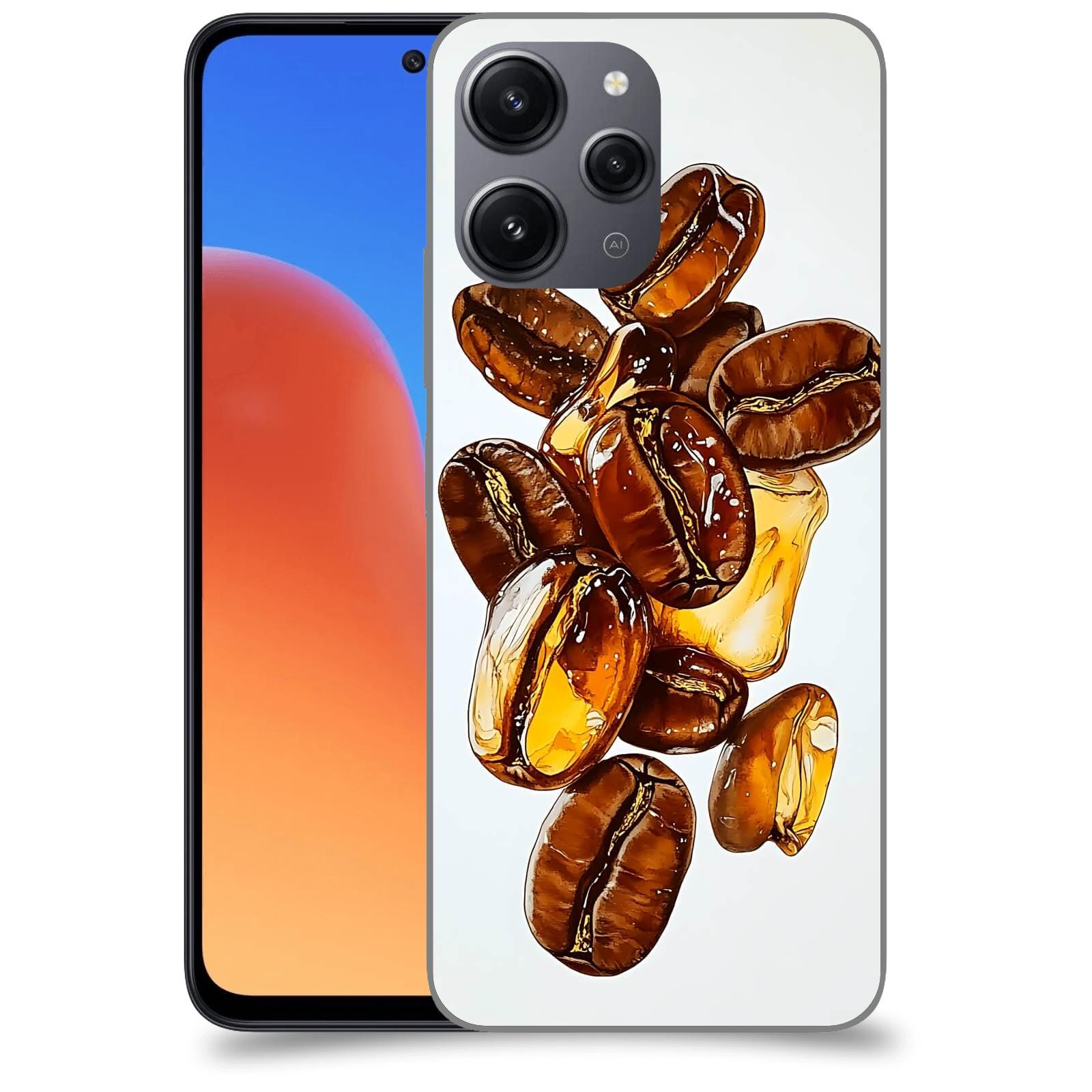 ACOVER Kryt na mobil Xiaomi Redmi 12 - Karamelová energie