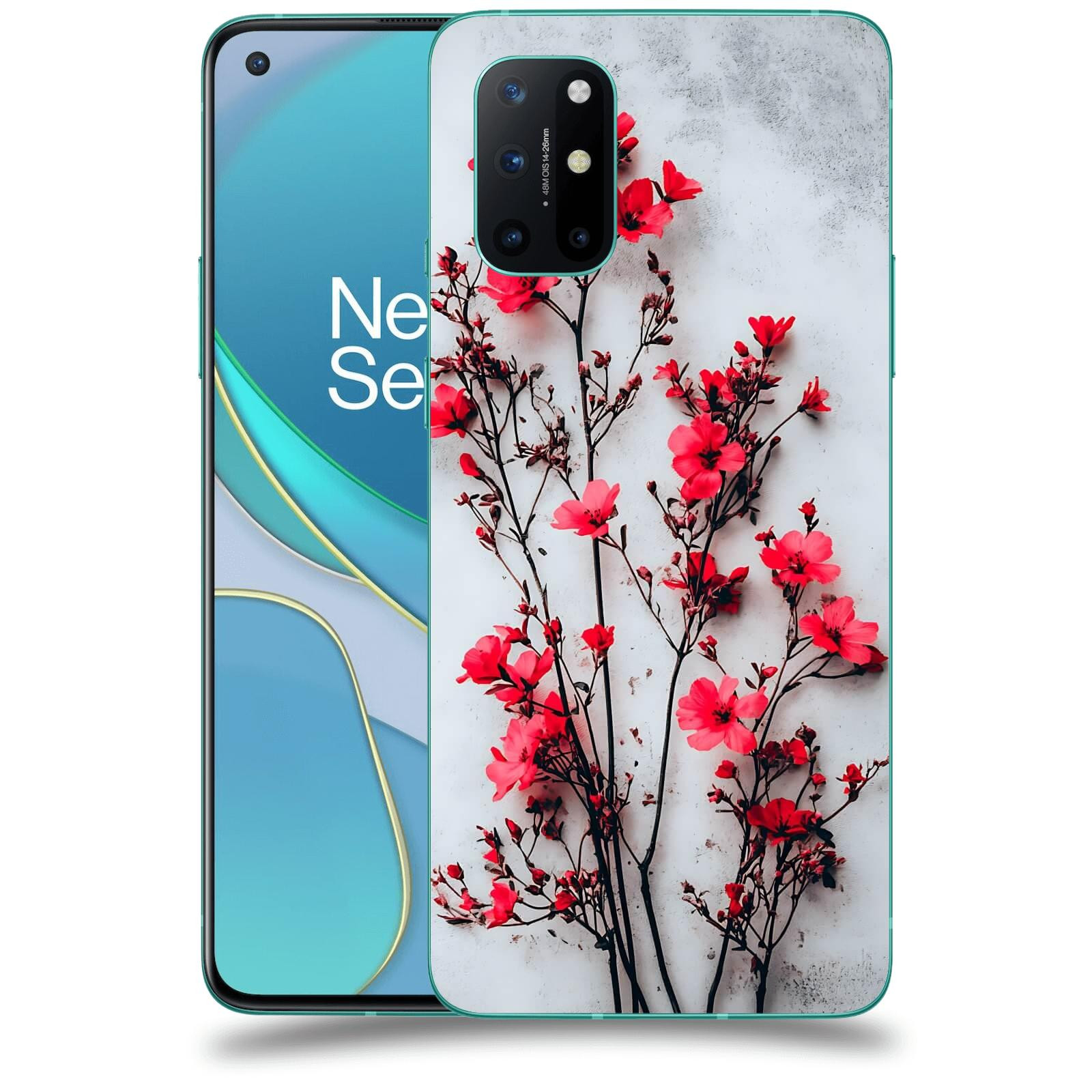 ACOVER Kryt na mobil OnePlus 8T - Kontrastní elegance