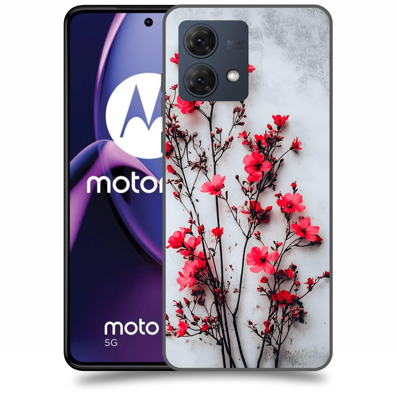ACOVER Kryt na mobil Motorola Moto G84 5G - Kontrastní elegance