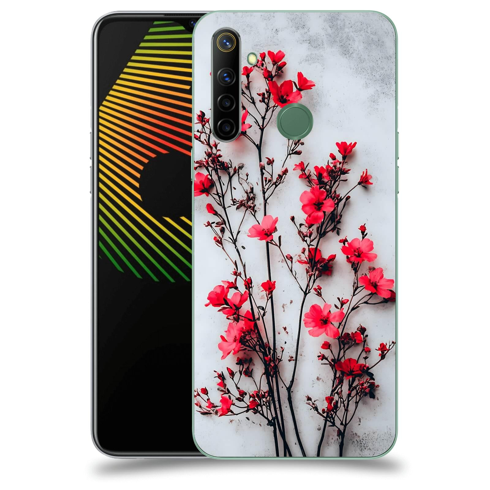 ACOVER Kryt na mobil Realme 6i - Kontrastní elegance