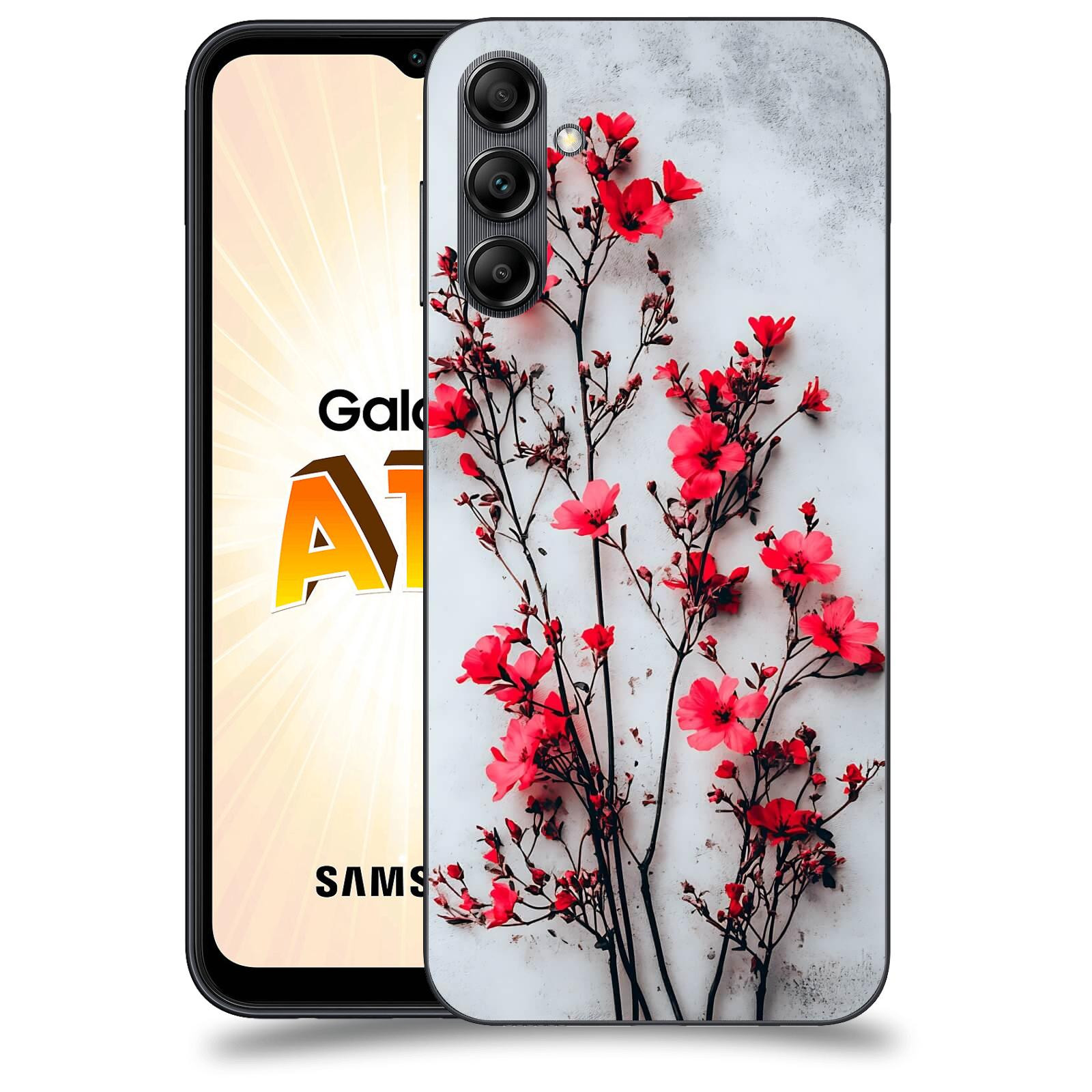 ACOVER Kryt na mobil Samsung Galaxy A14 LTE - Kontrastní elegance