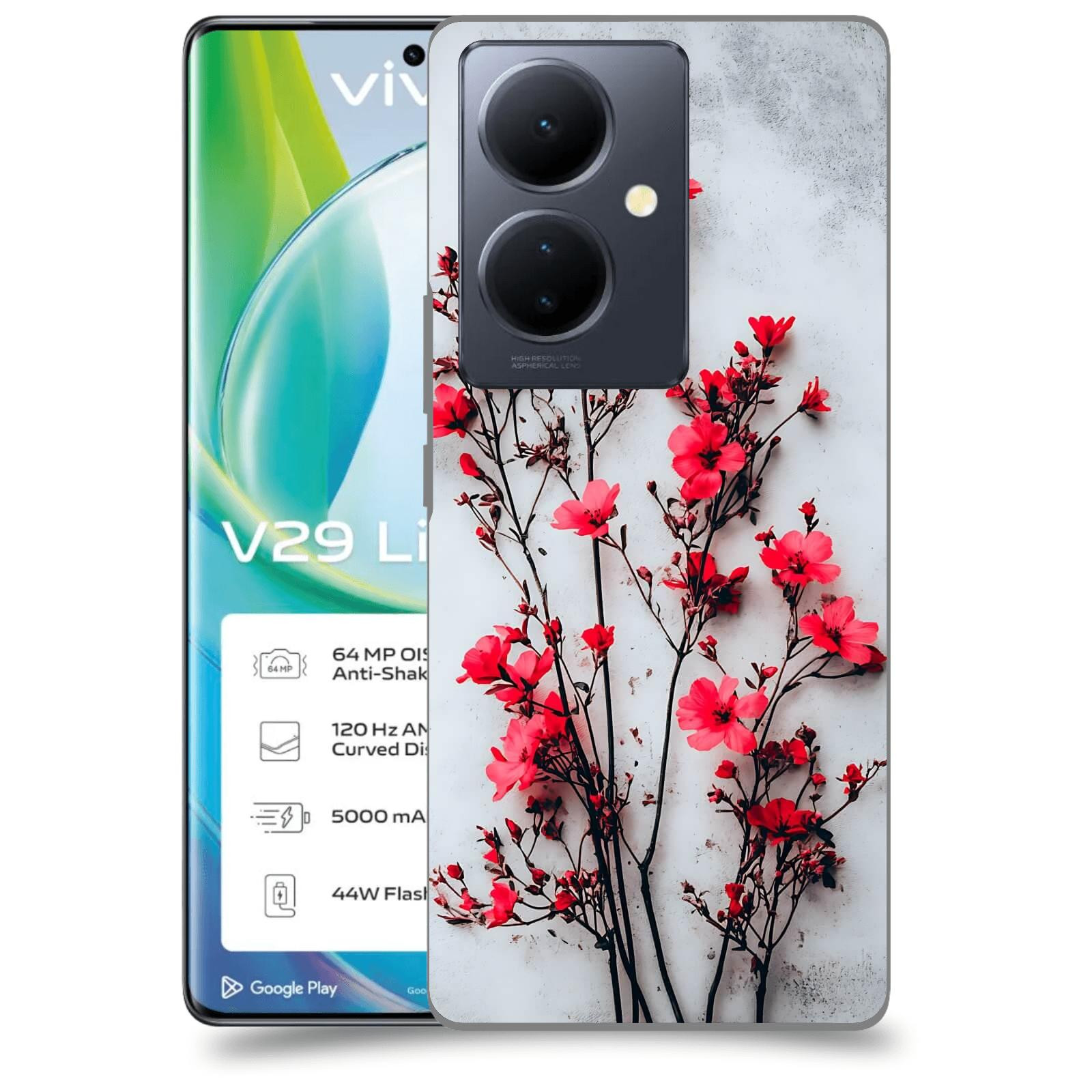 ACOVER Kryt na mobil VIVO V29 Lite 5G - Kontrastní elegance