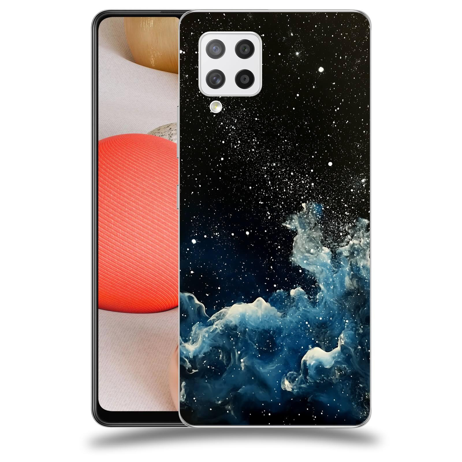 ACOVER Kryt na mobil Samsung Galaxy A42 A426B - Kosmická mlhovina