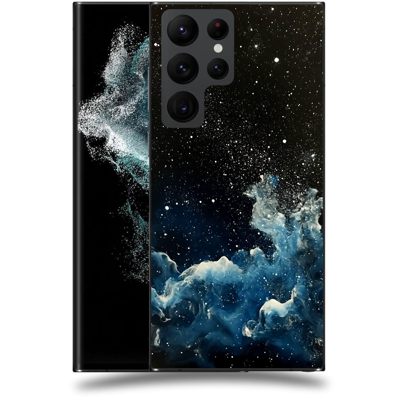 ACOVER Kryt na mobil Samsung Galaxy S22 Ultra 5G - Kosmická mlhovina