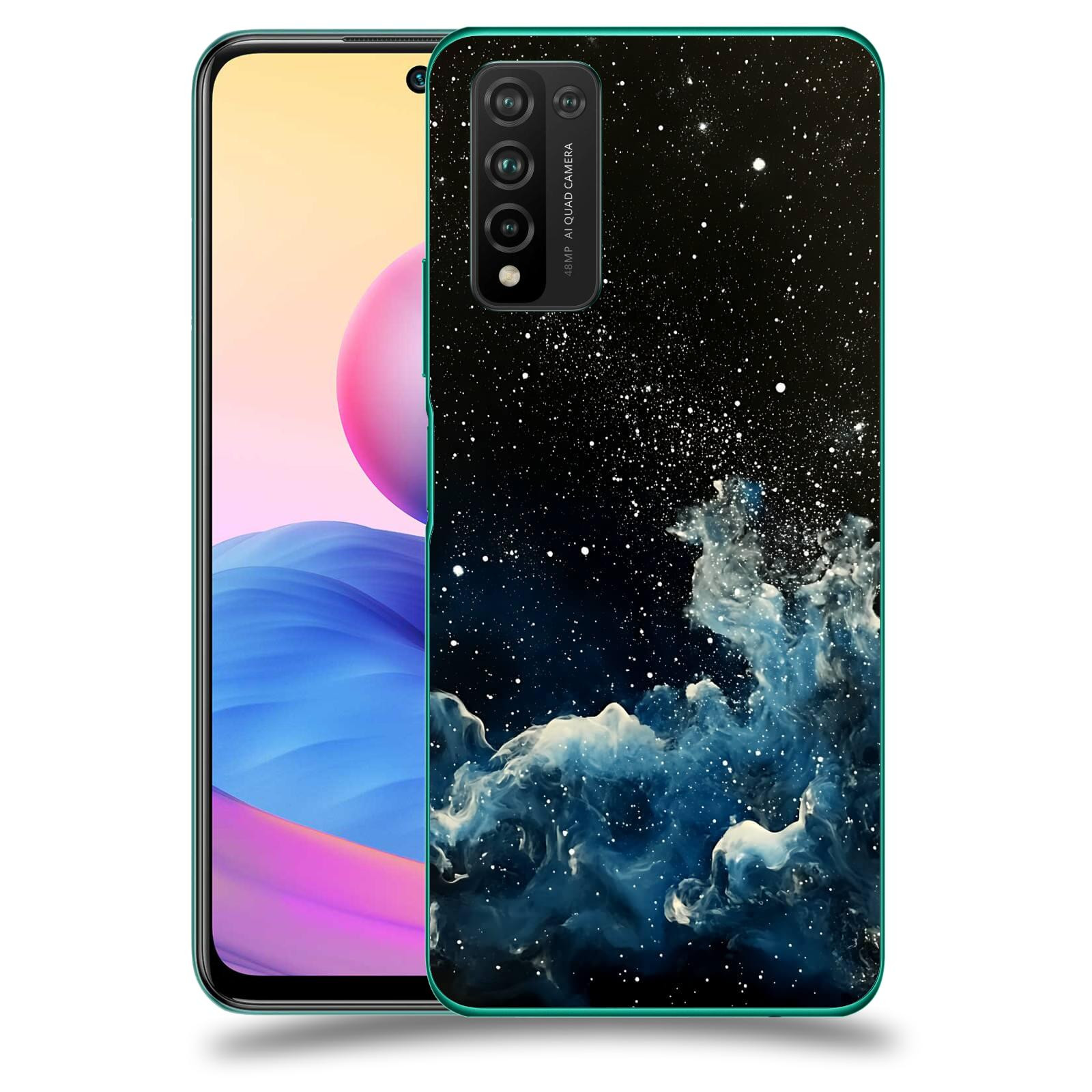 ACOVER Kryt na mobil Honor 10X Lite - Kosmická mlhovina