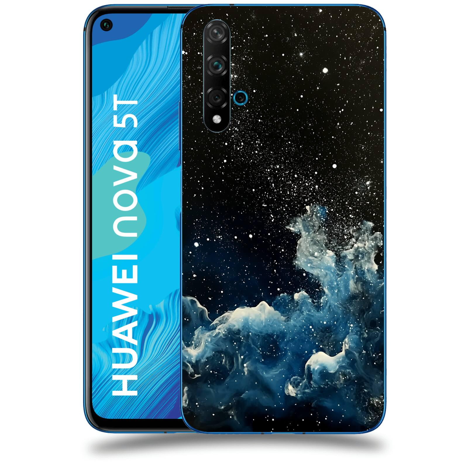 ACOVER Kryt na mobil Huawei Nova 5T - Kosmická mlhovina