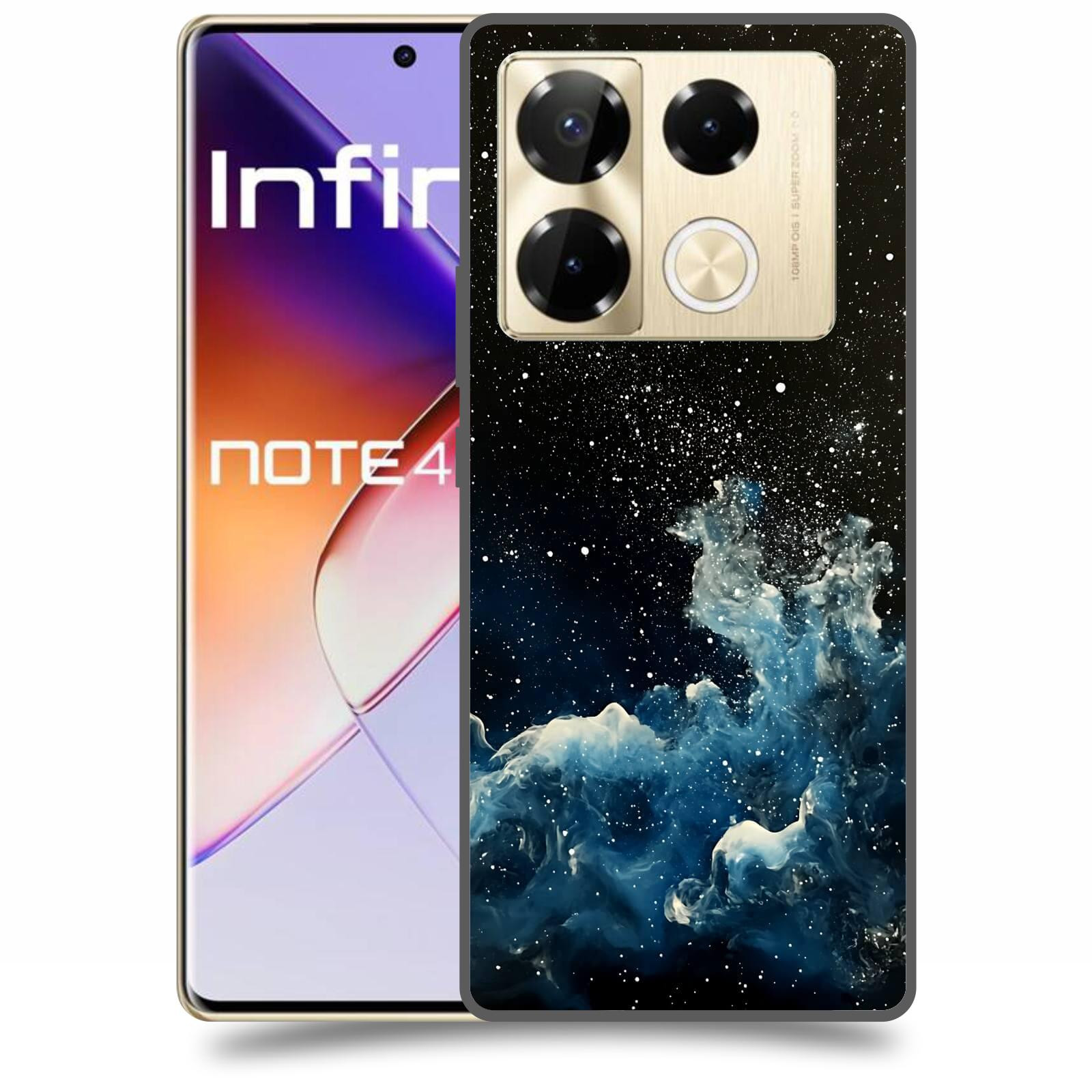 ACOVER Kryt na mobil Infinix Note 40 PRO - Kosmická mlhovina
