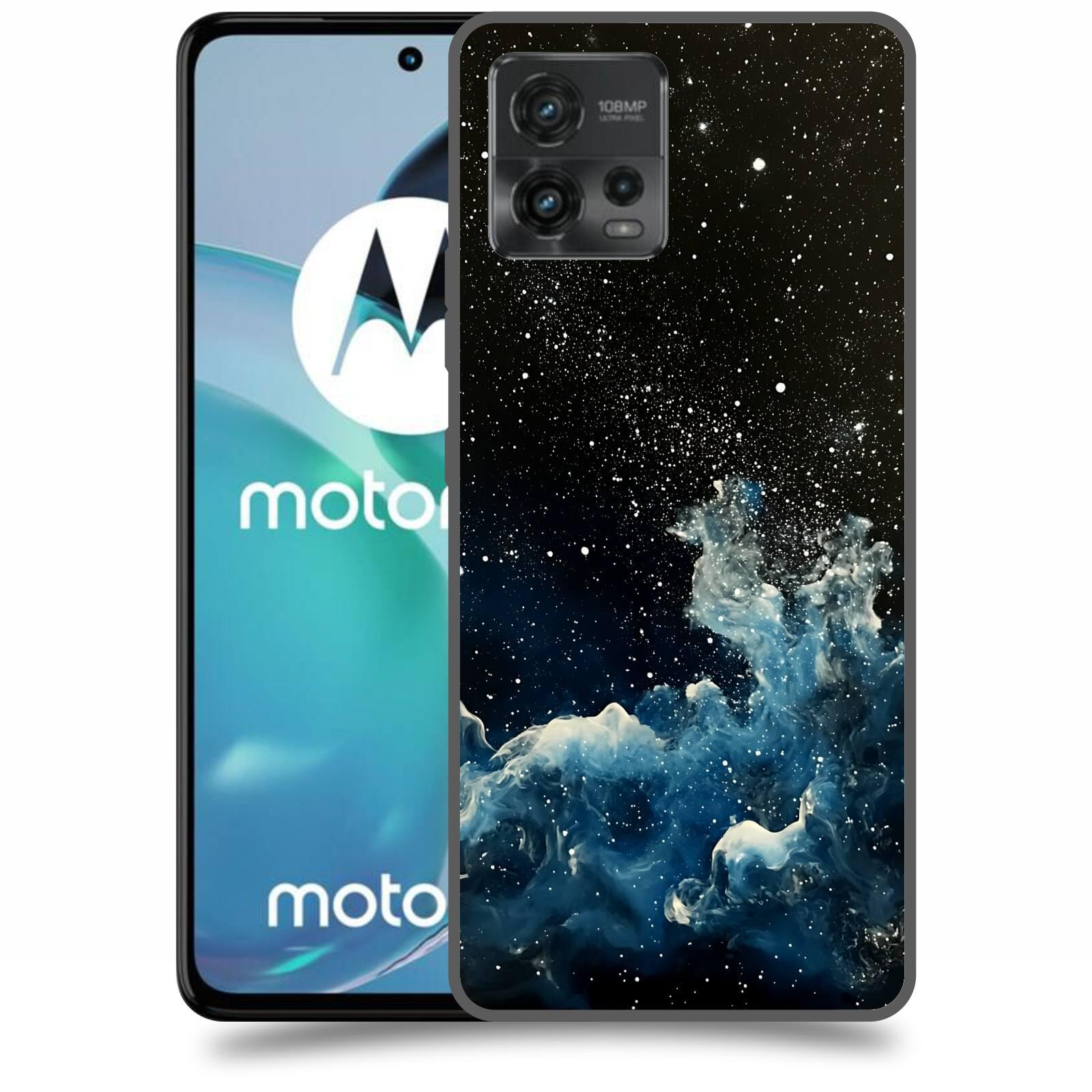 ACOVER Kryt na mobil Motorola Moto G72 - Kosmická mlhovina