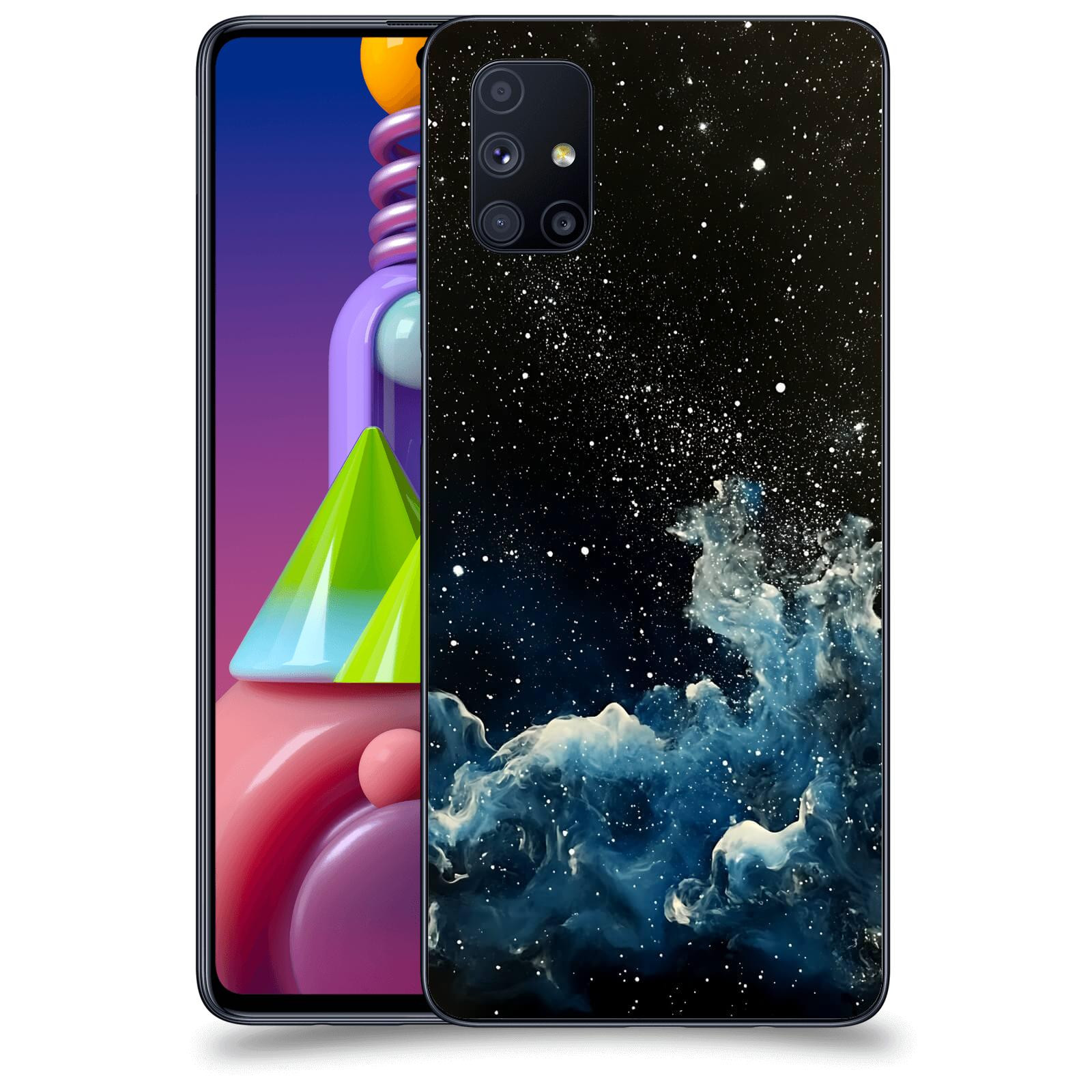 ACOVER Kryt na mobil Samsung Galaxy M51 M515F - Kosmická mlhovina