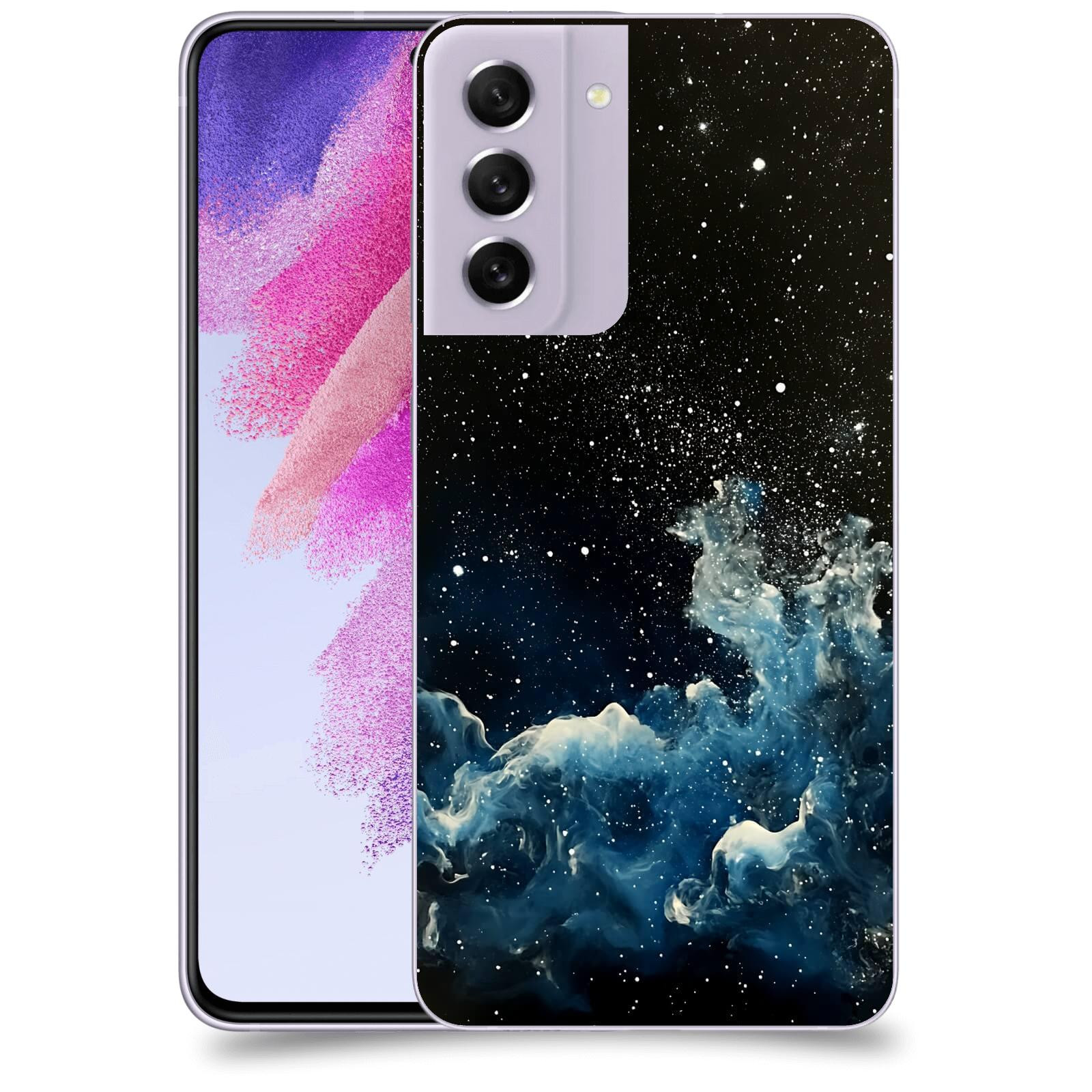 ACOVER Kryt na mobil Samsung Galaxy S21 FE 5G - Kosmická mlhovina