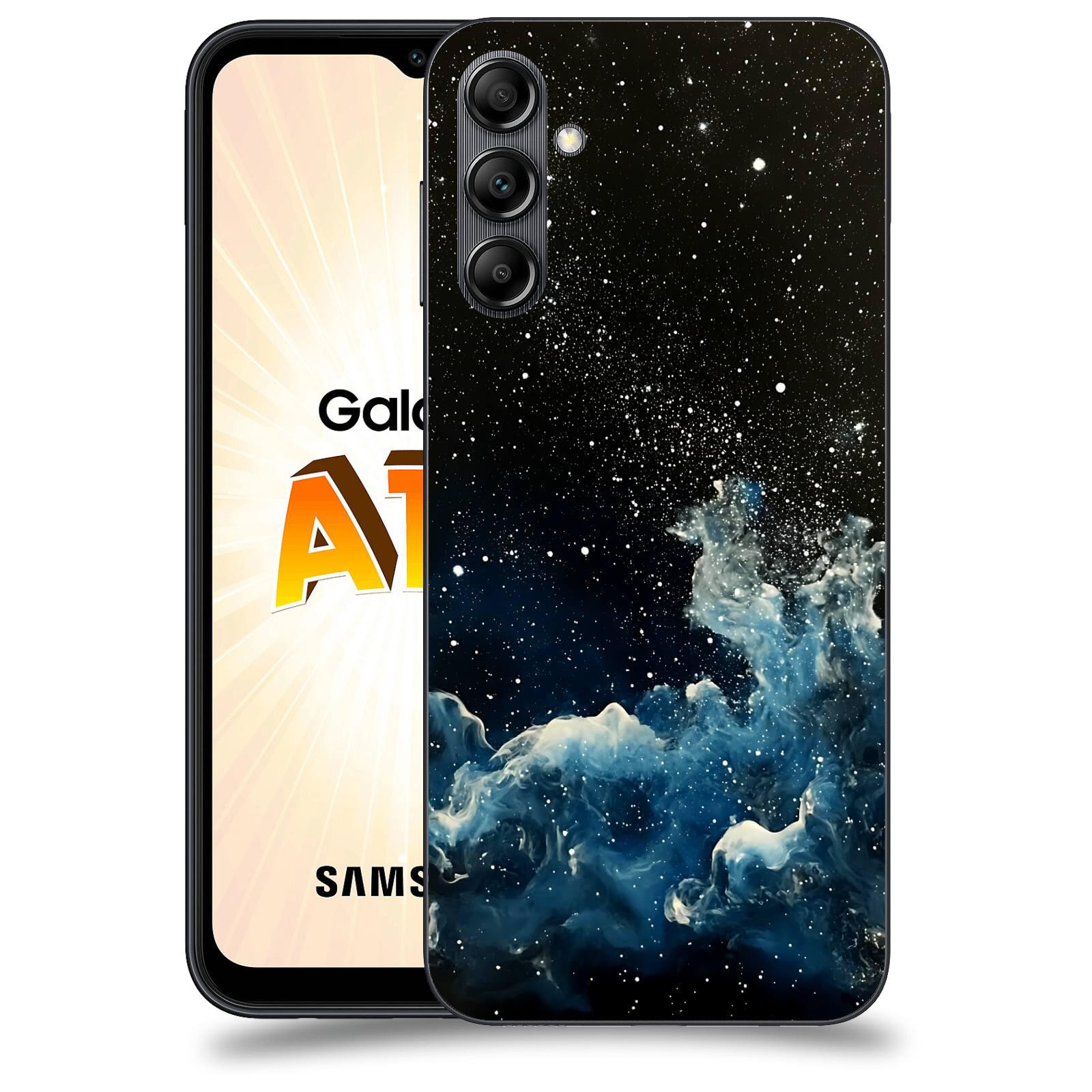ACOVER Kryt na mobil Samsung Galaxy A14 LTE - Kosmická mlhovina