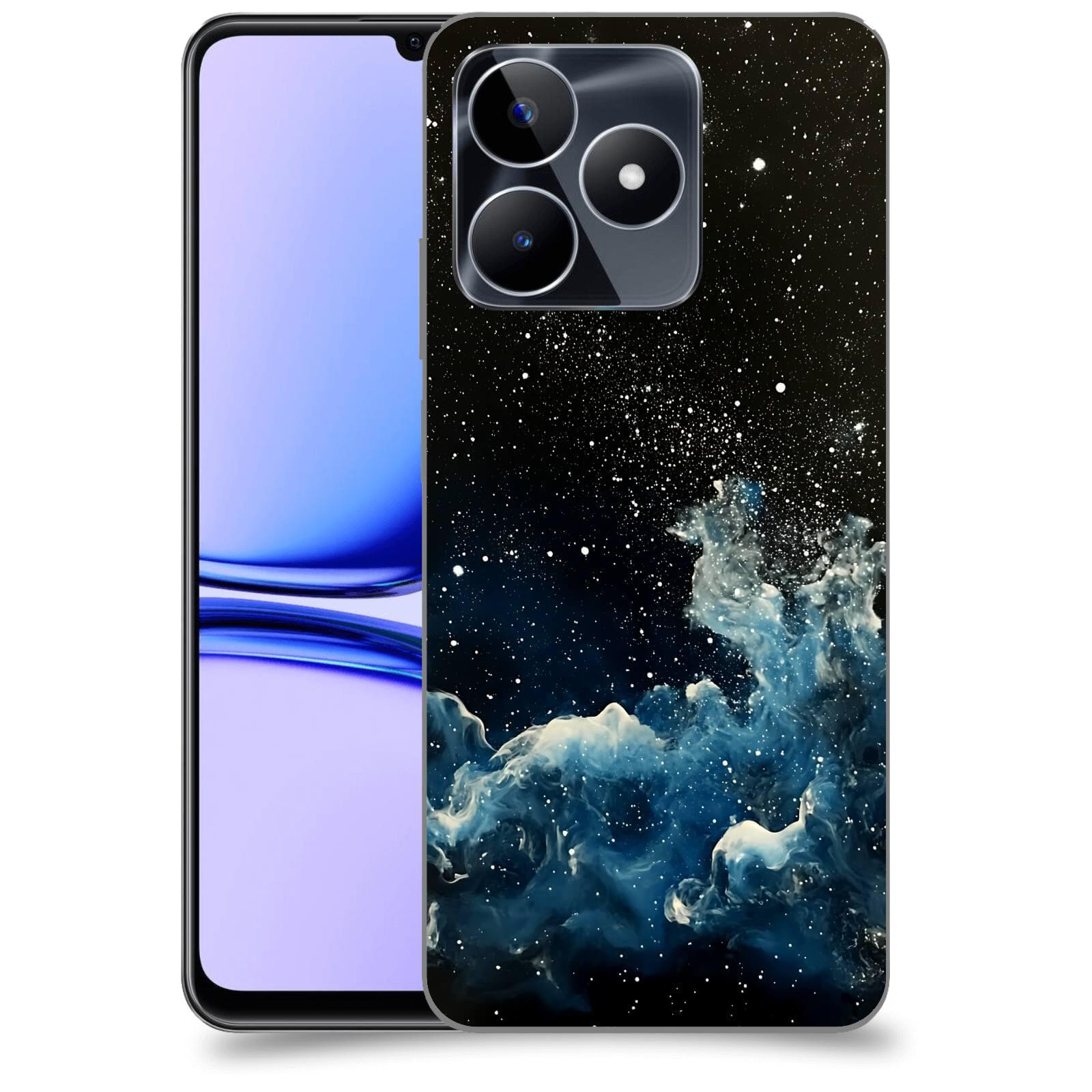 ACOVER Kryt na mobil Realme C53 - Kosmická mlhovina