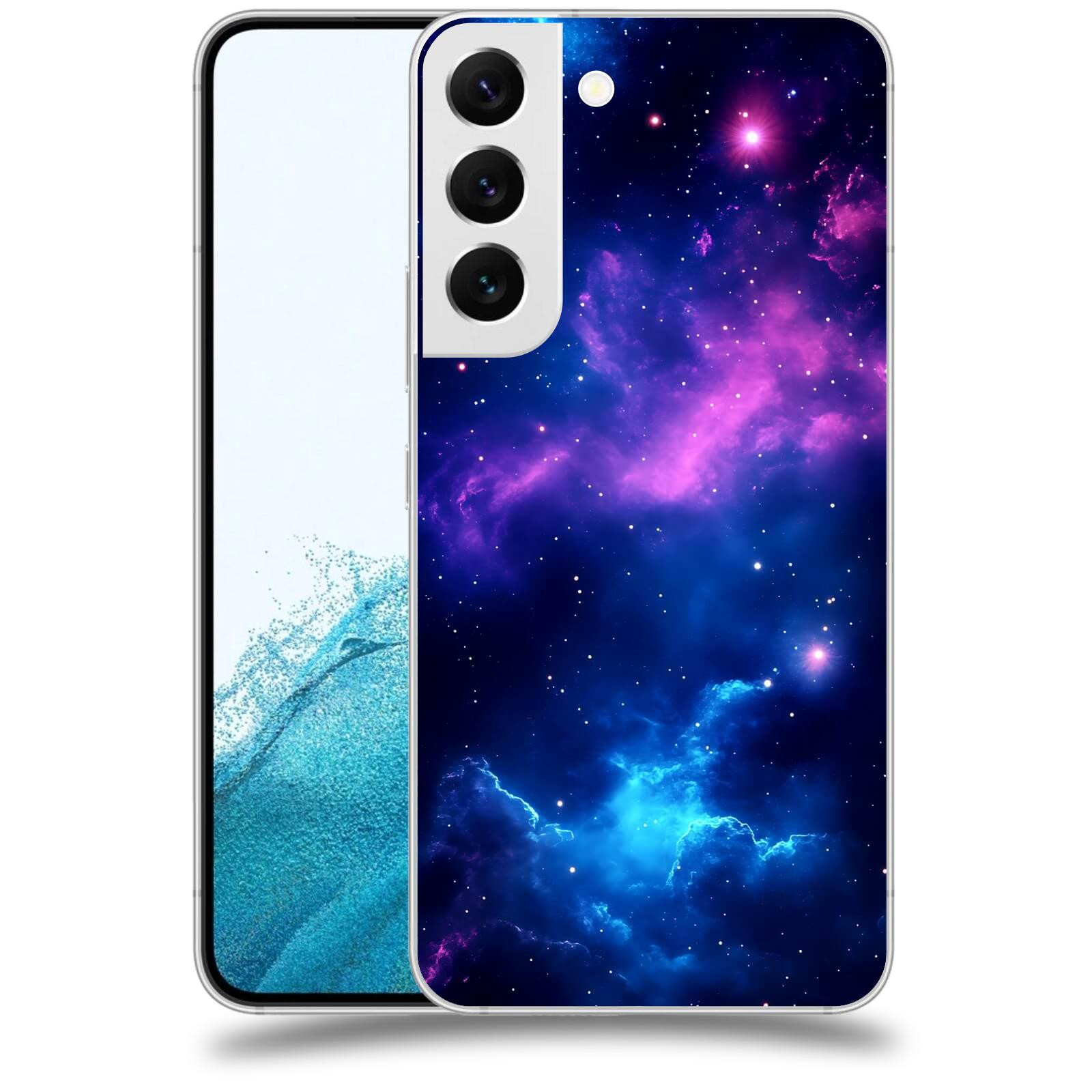 ACOVER Kryt na mobil Samsung Galaxy S22 5G - Kosmická symfonie
