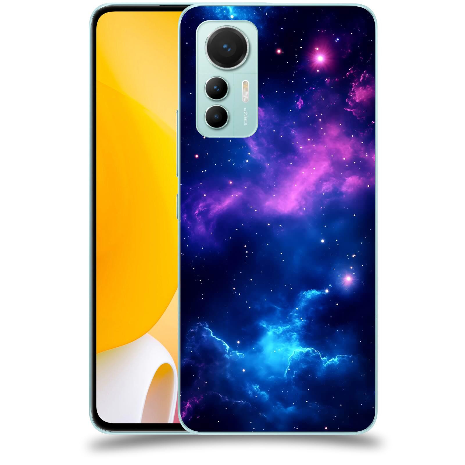 ACOVER Kryt na mobil Xiaomi 12 Lite - Kosmická symfonie