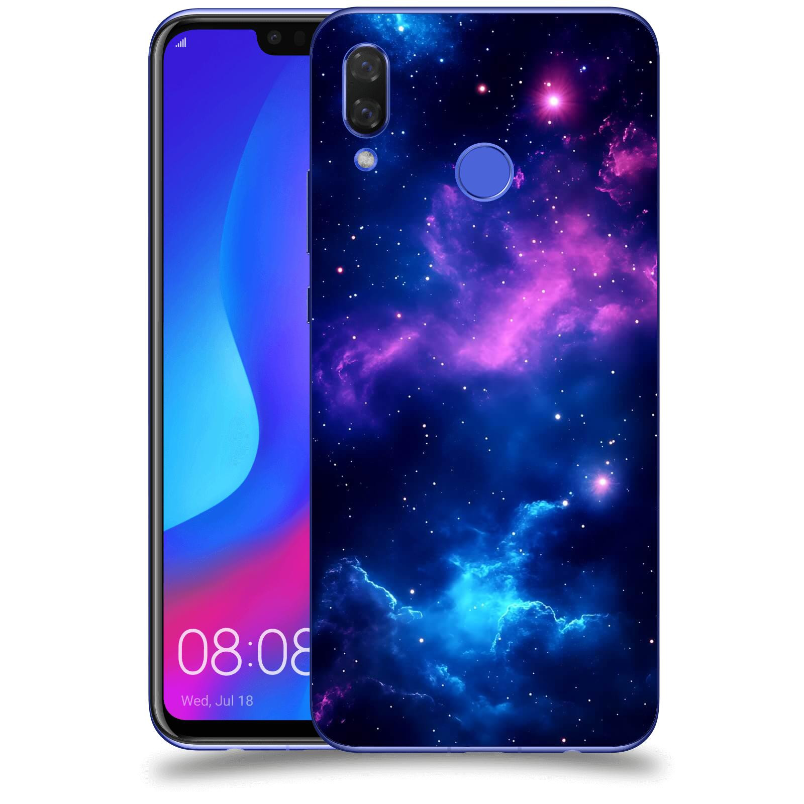 ACOVER Kryt na mobil Huawei Nova 3i - Kosmická symfonie