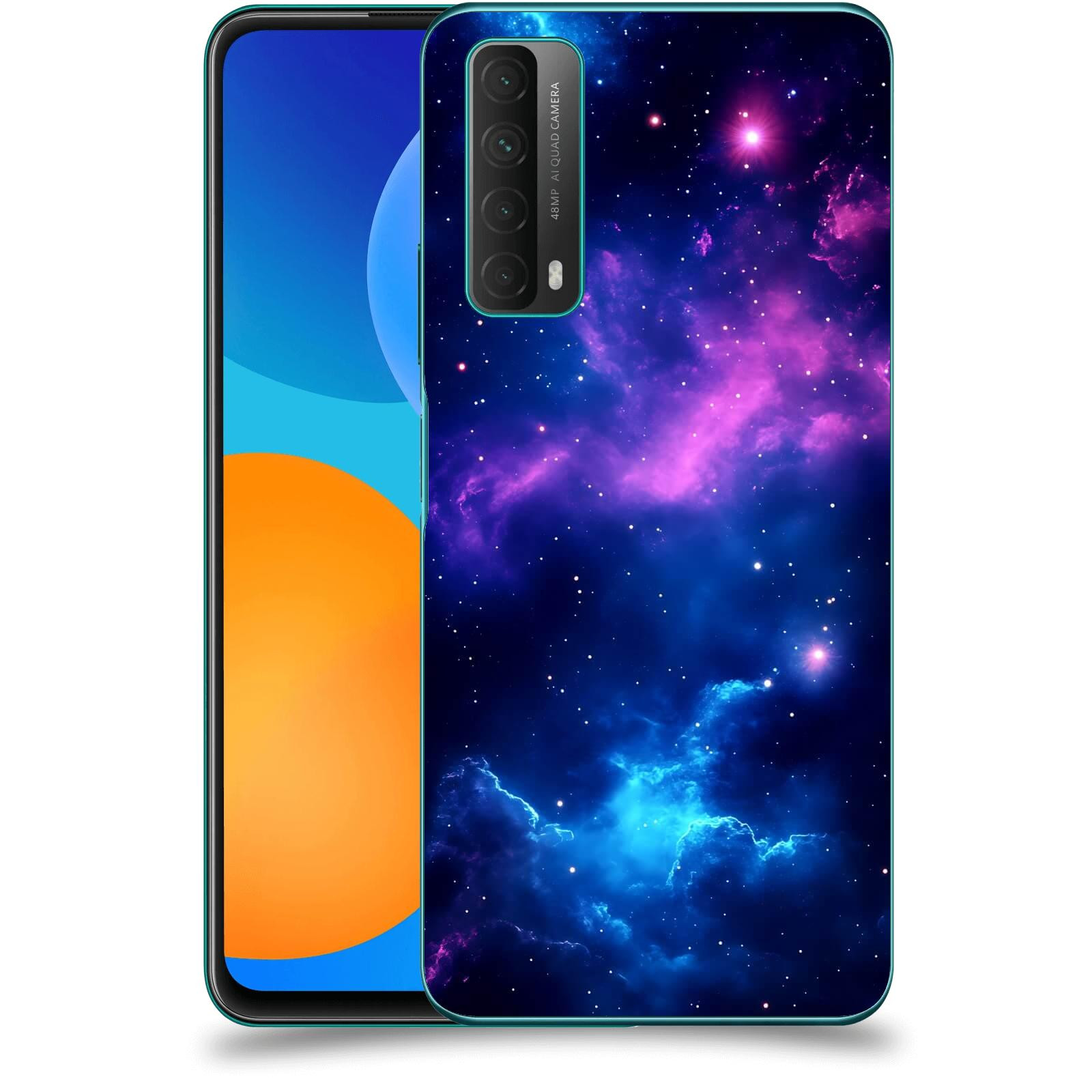 ACOVER Kryt na mobil Huawei P Smart 2021 - Kosmická symfonie