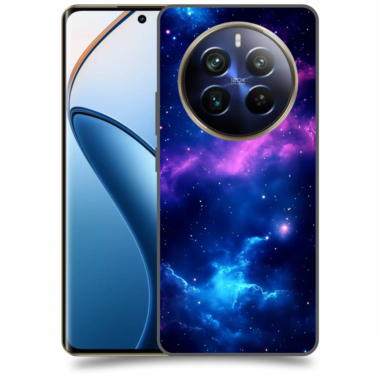 ACOVER Kryt na mobil Realme 12 pro+ 5g - Kosmická symfonie