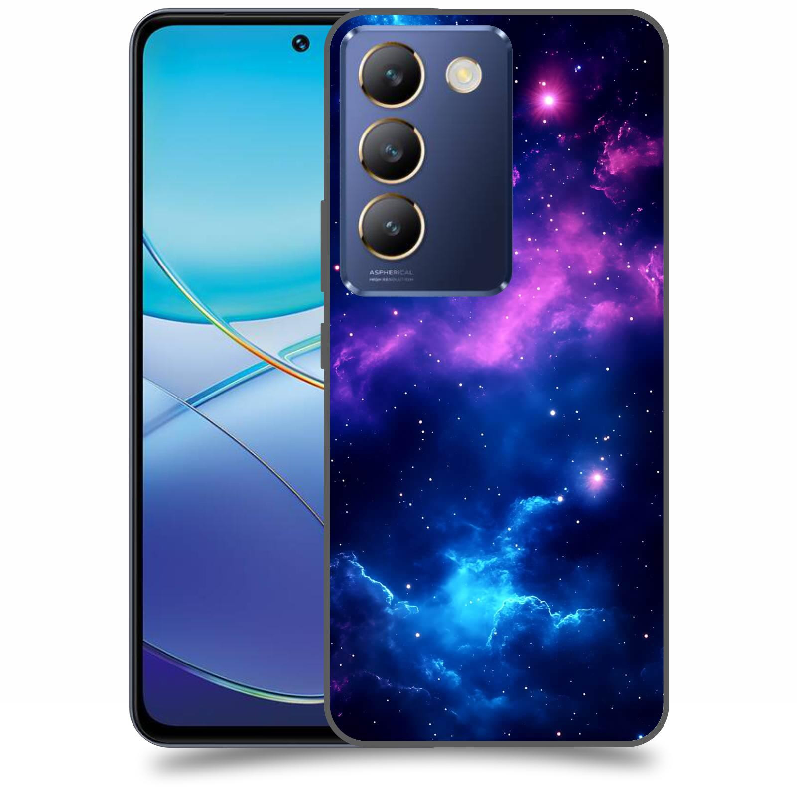 ACOVER Kryt na mobil Vivo V40SE - Kosmická symfonie