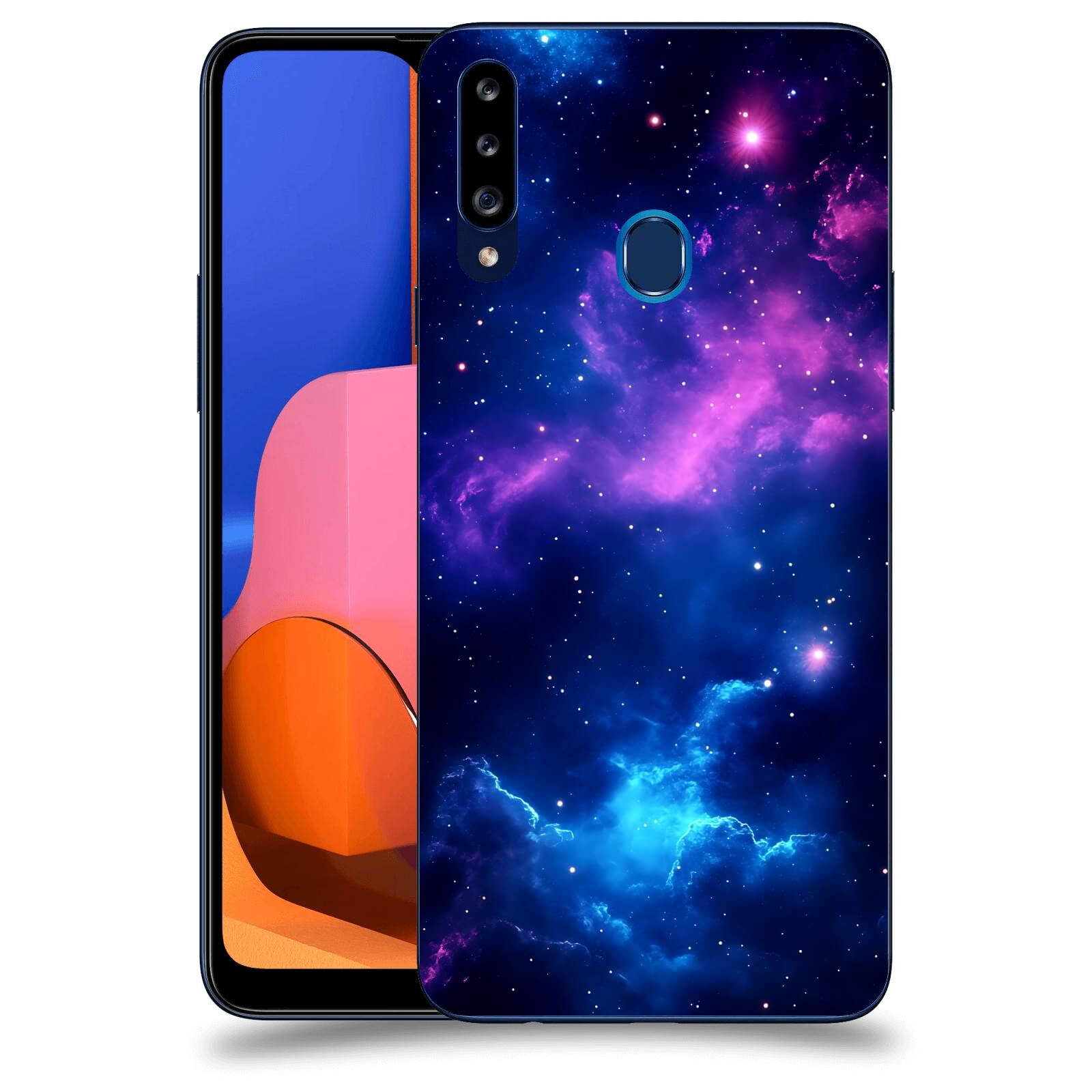 ACOVER Kryt na mobil Samsung Galaxy A20s - Kosmická symfonie
