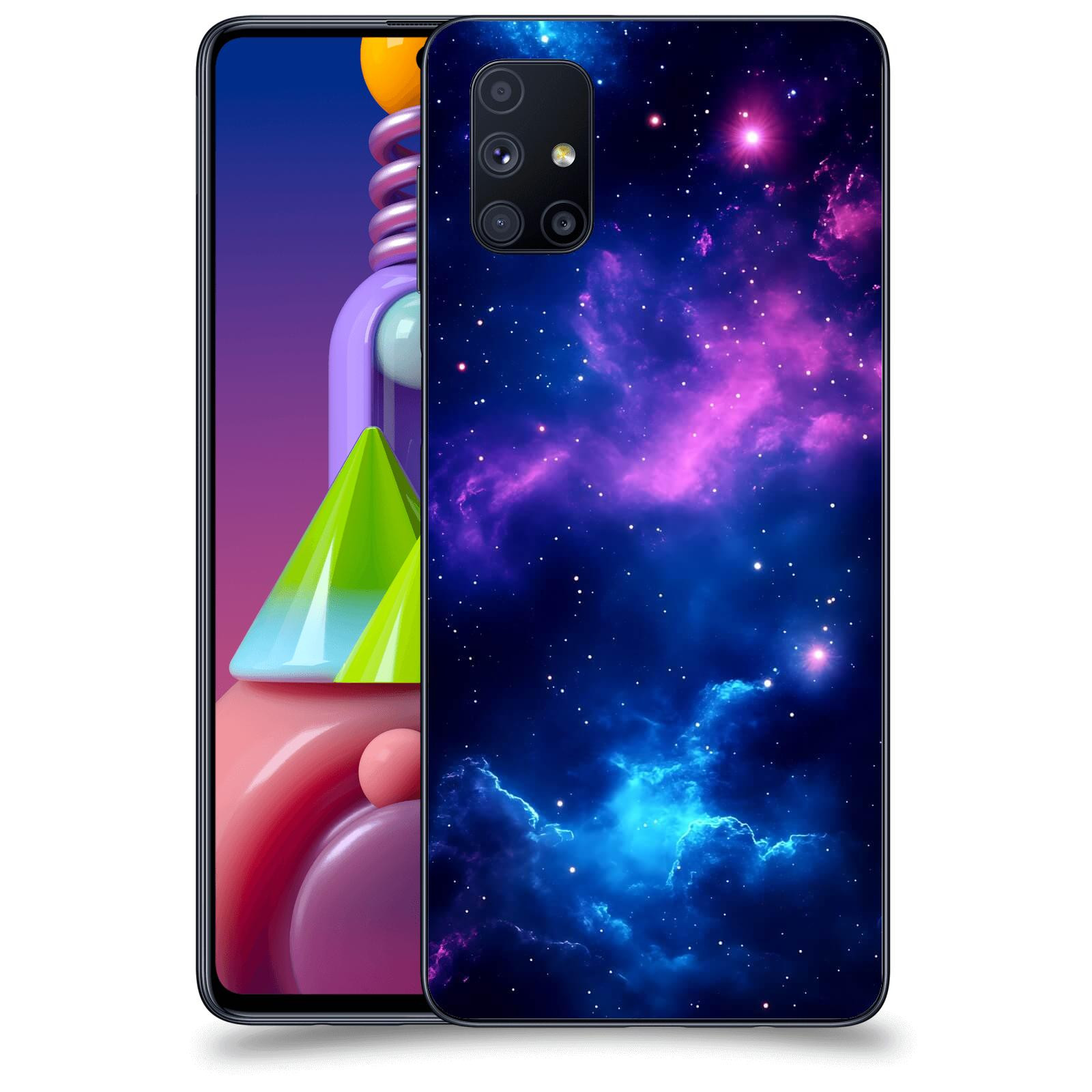 ACOVER Kryt na mobil Samsung Galaxy M51 M515F - Kosmická symfonie