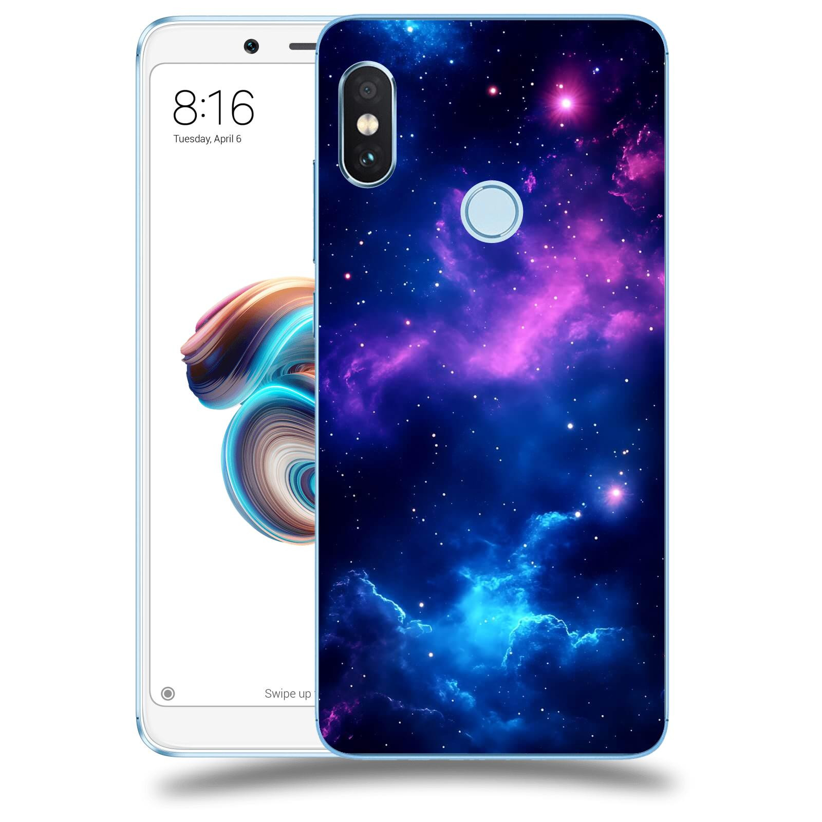 ACOVER Kryt na mobil Xiaomi Redmi Note 5 Global - Kosmická symfonie