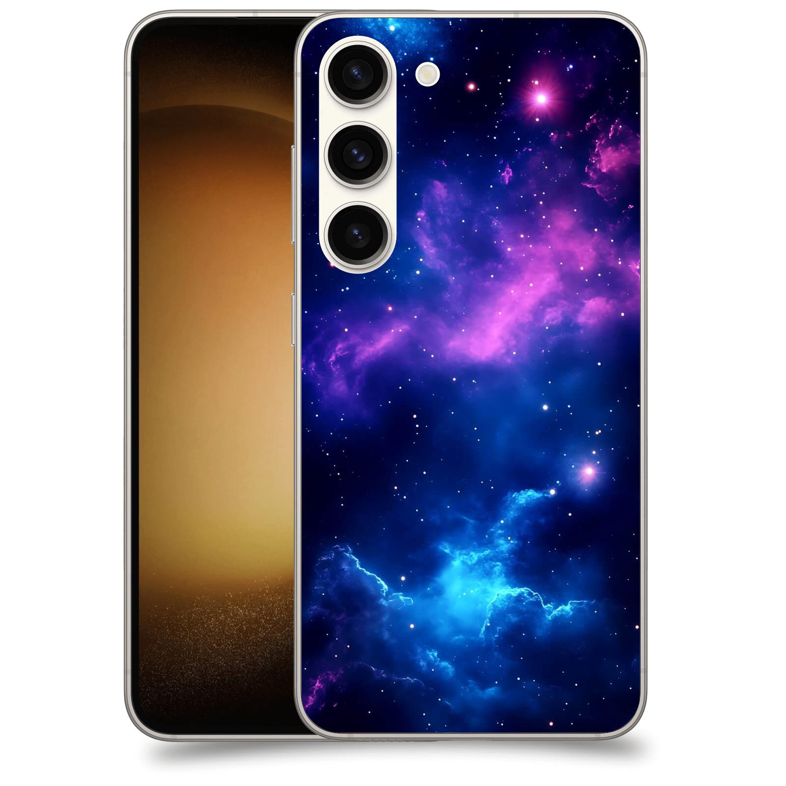 ACOVER Kryt na mobil Samsung Galaxy S23 5G - Kosmická symfonie