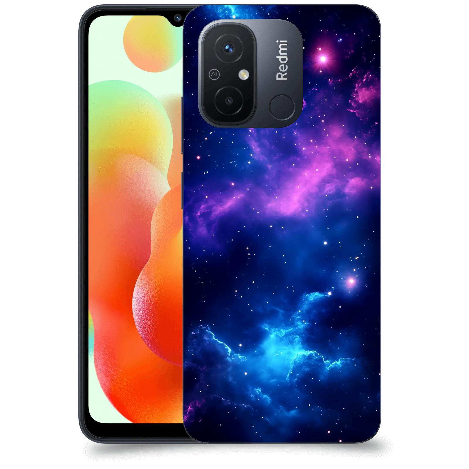 ACOVER Kryt na mobil Xiaomi Redmi 12C - Kosmická symfonie