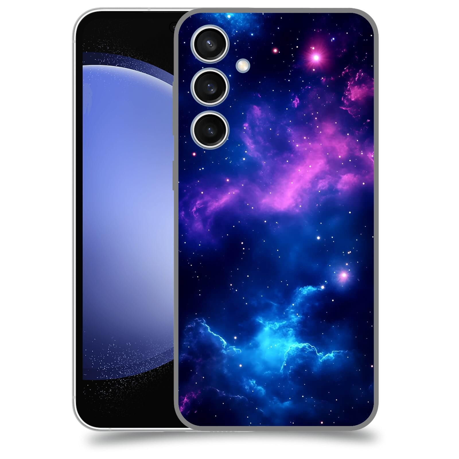ACOVER Kryt na mobil Samsung Galaxy S23 FE - Kosmická symfonie