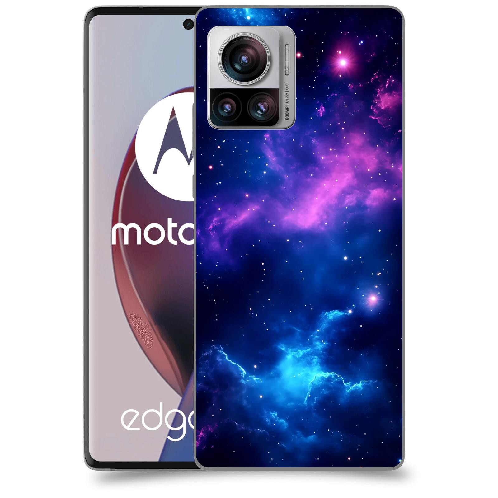 ACOVER Kryt na mobil Motorola Edge 30 Ultra - Kosmická symfonie