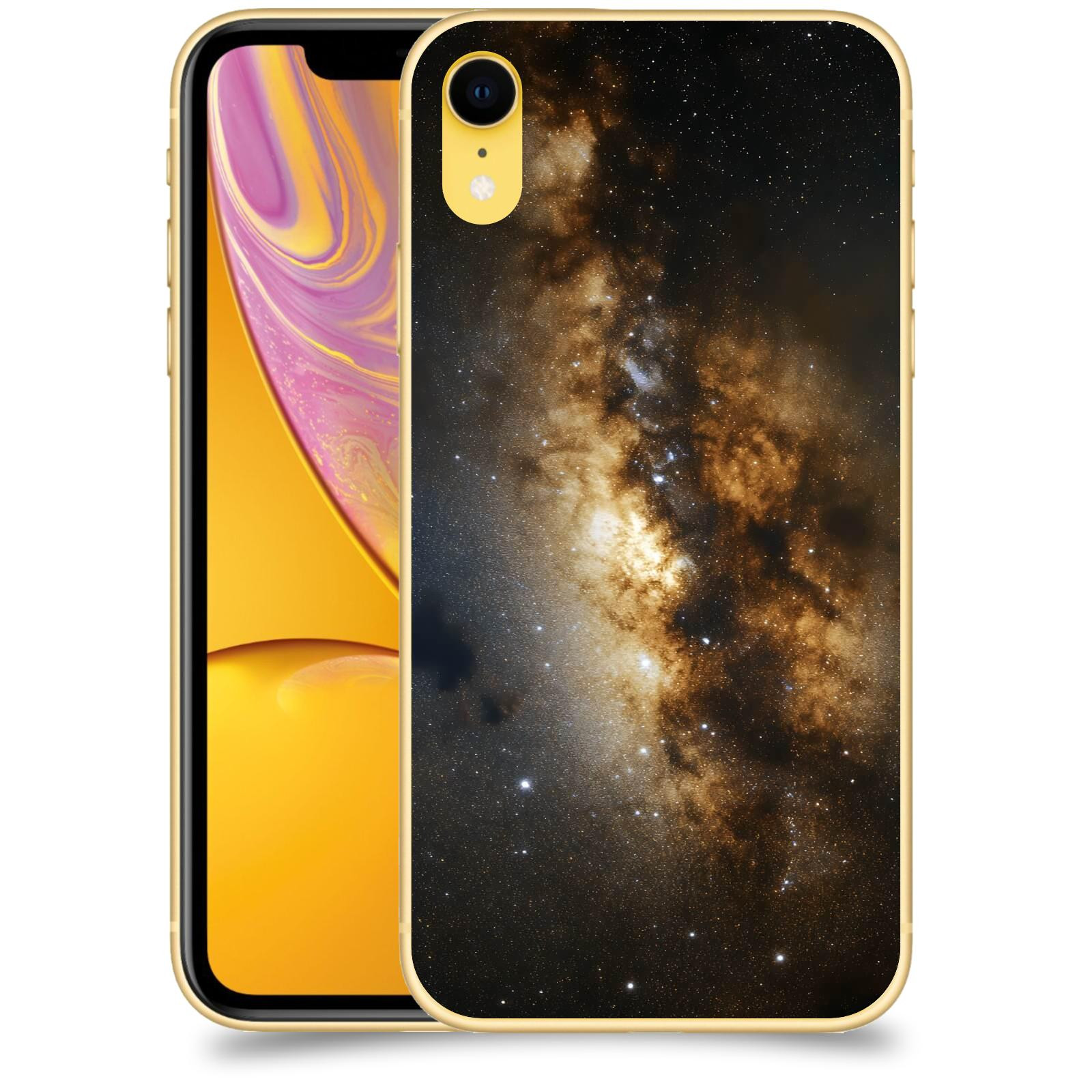 ACOVER Kryt na mobil Apple iPhone XR - Kosmický oheň