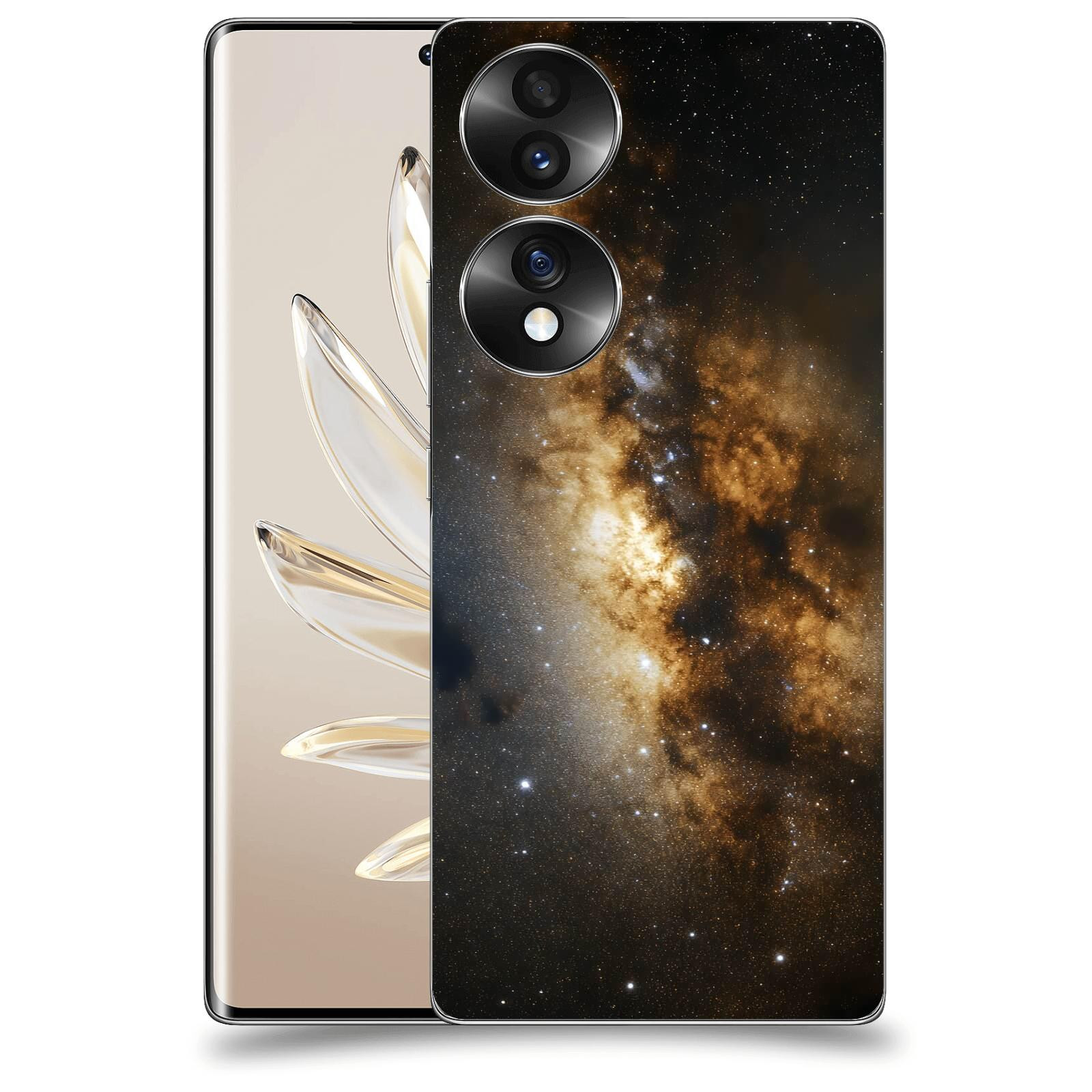 ACOVER Kryt na mobil Honor 70 - Kosmický oheň