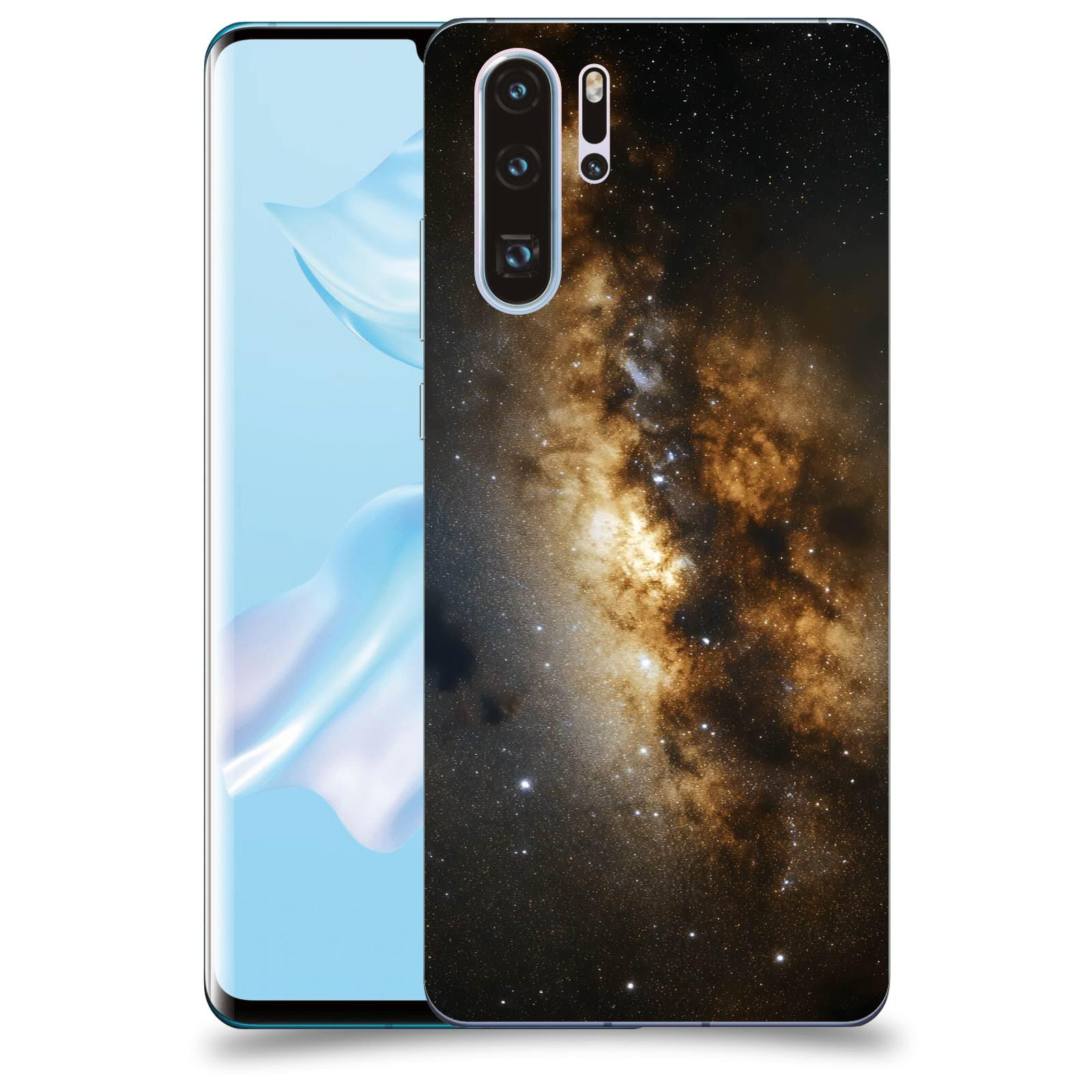 ACOVER Kryt na mobil Huawei P30 - Kosmický oheň