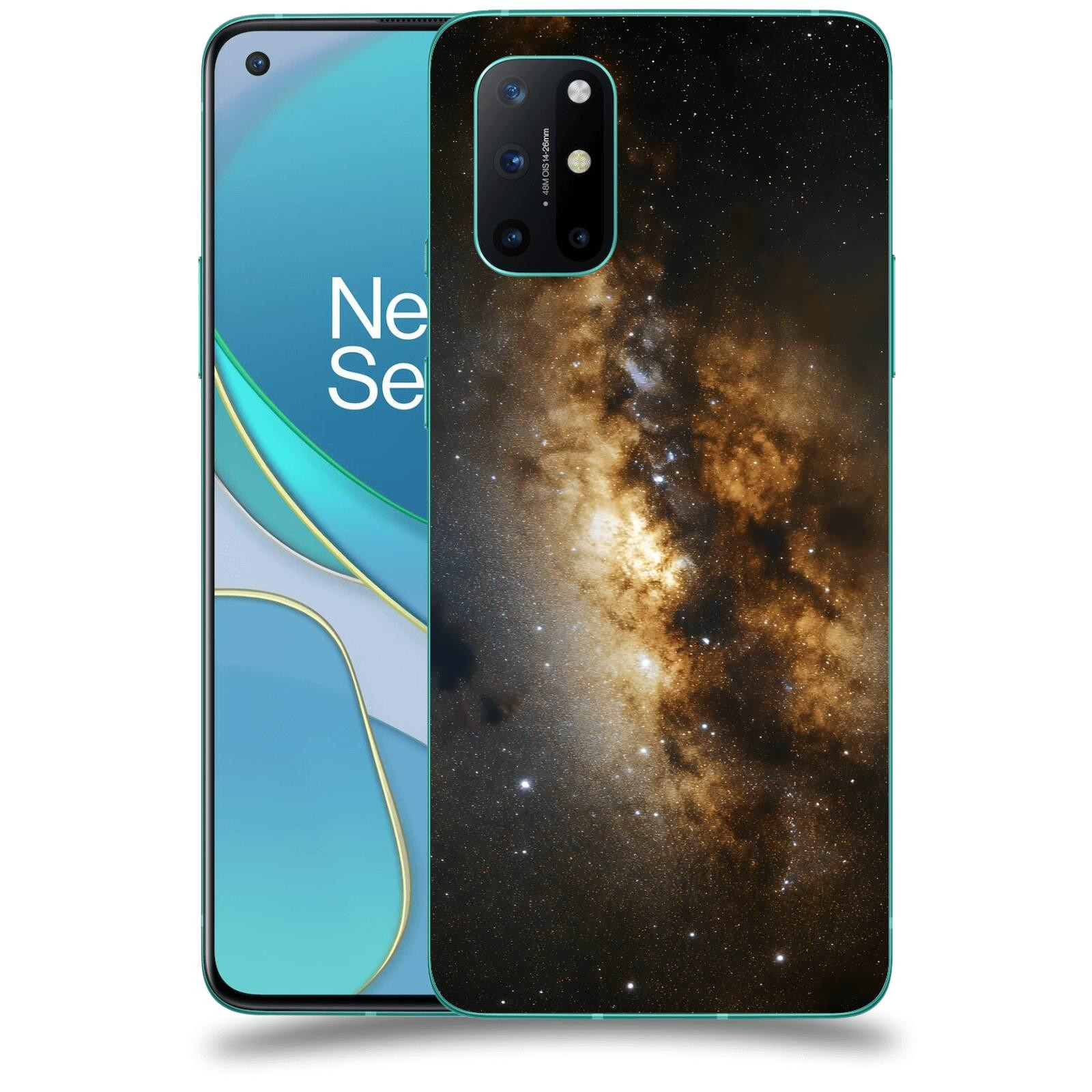 ACOVER Kryt na mobil OnePlus 8T - Kosmický oheň