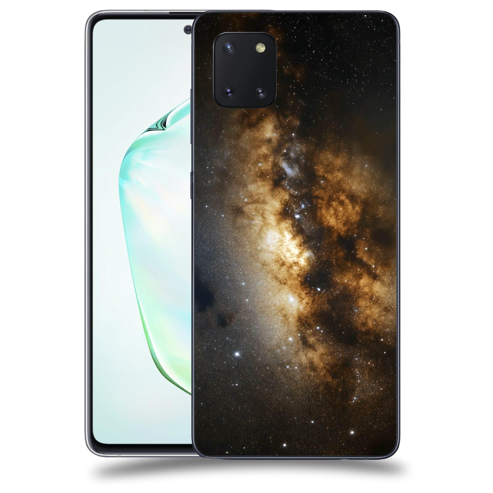 ACOVER Kryt na mobil Samsung Galaxy Note 10 Lite N770F - Kosmický oheň