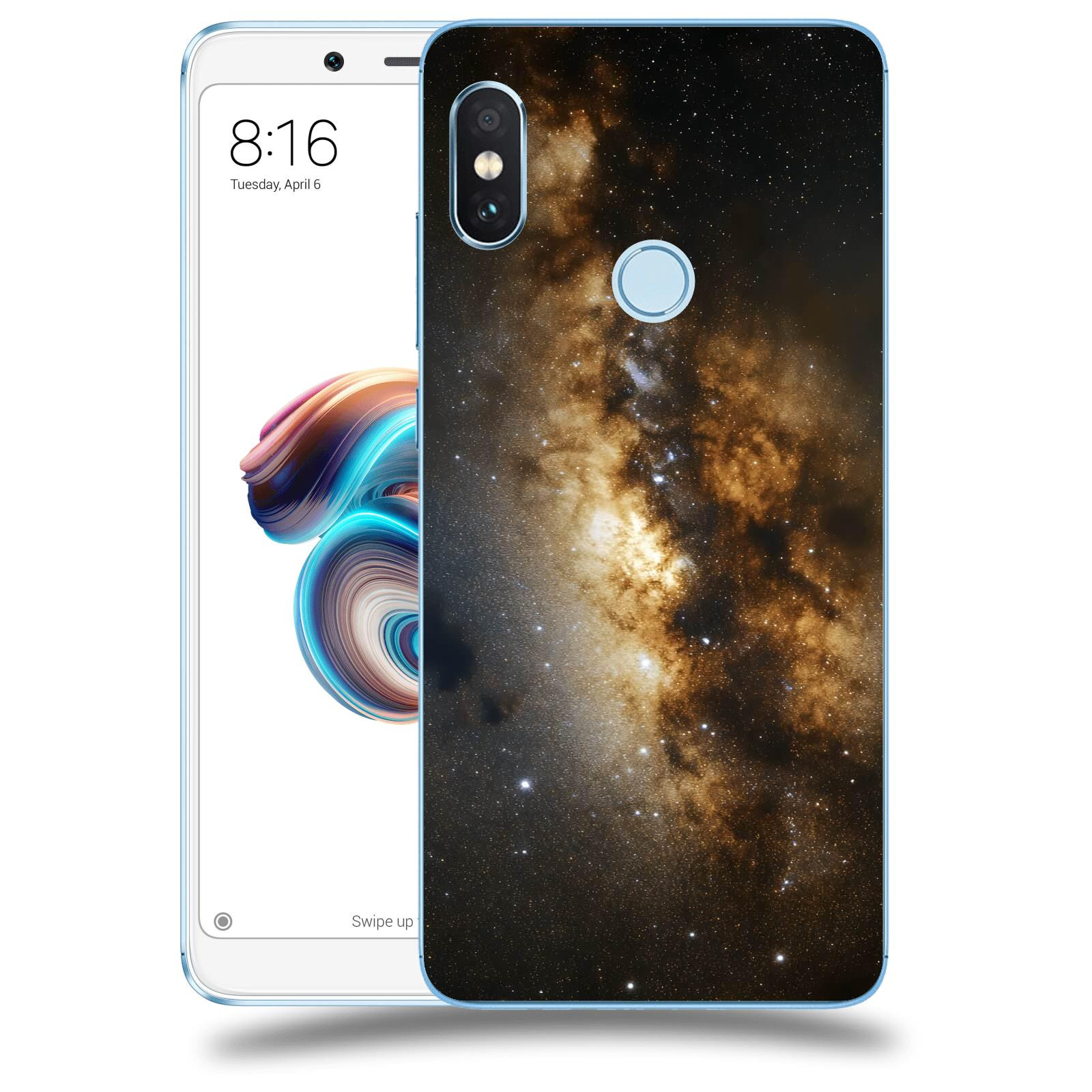 ACOVER Kryt na mobil Xiaomi Redmi Note 5 Global - Kosmický oheň
