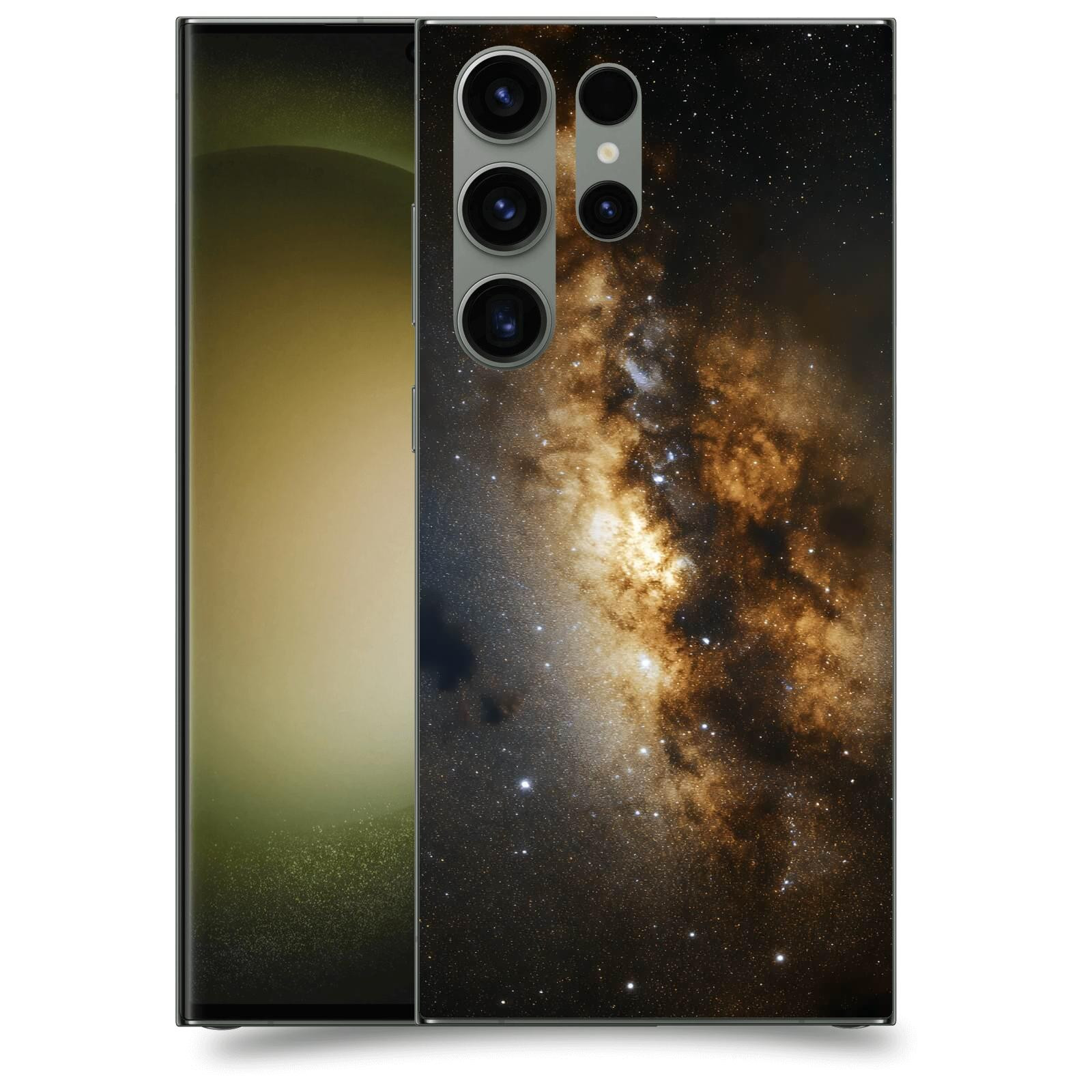 ACOVER Kryt na mobil Samsung Galaxy S23 Ultra 5G - Kosmický oheň