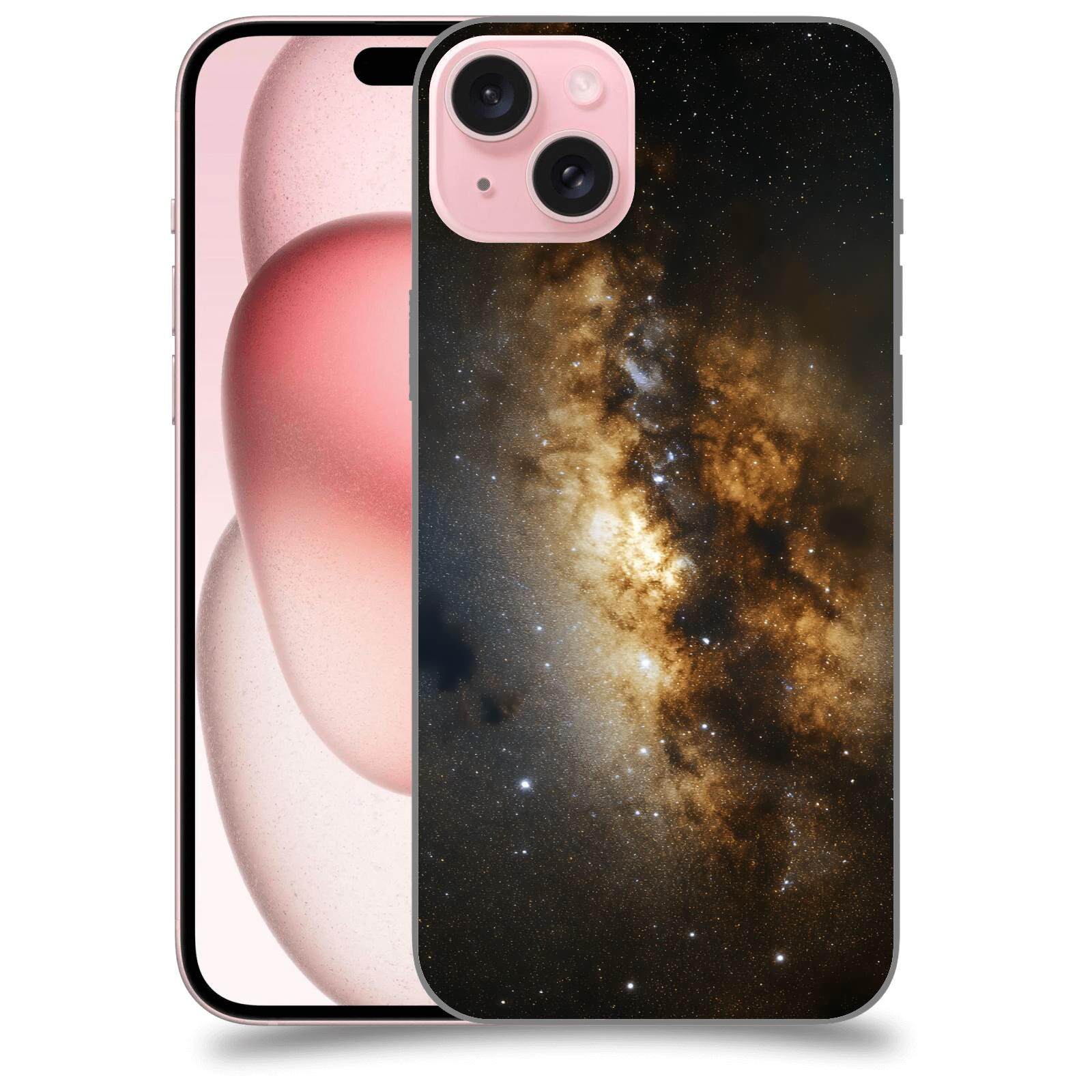 ACOVER Kryt na mobil Apple iPhone 15 plus - Kosmický oheň