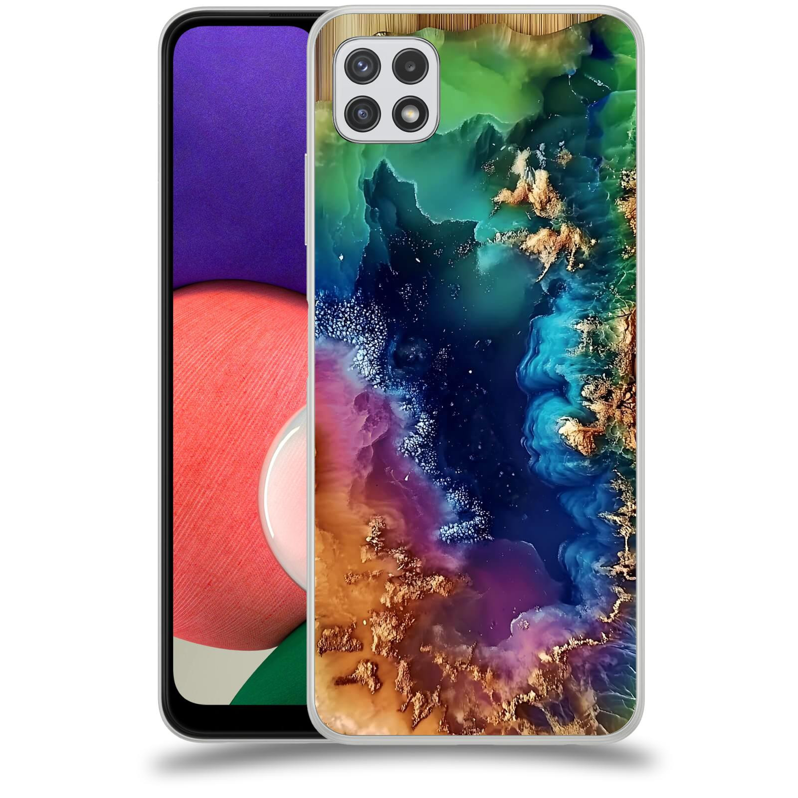 ACOVER Kryt na mobil Samsung Galaxy A22 A225F - Krystalická energie