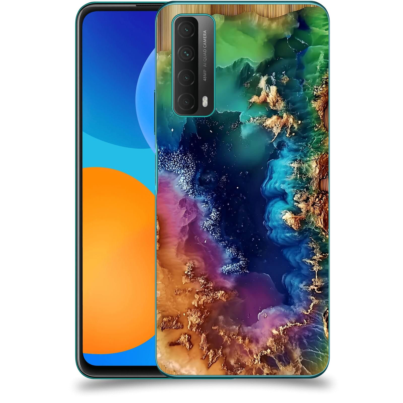 ACOVER Kryt na mobil Huawei P Smart 2021 - Krystalická energie