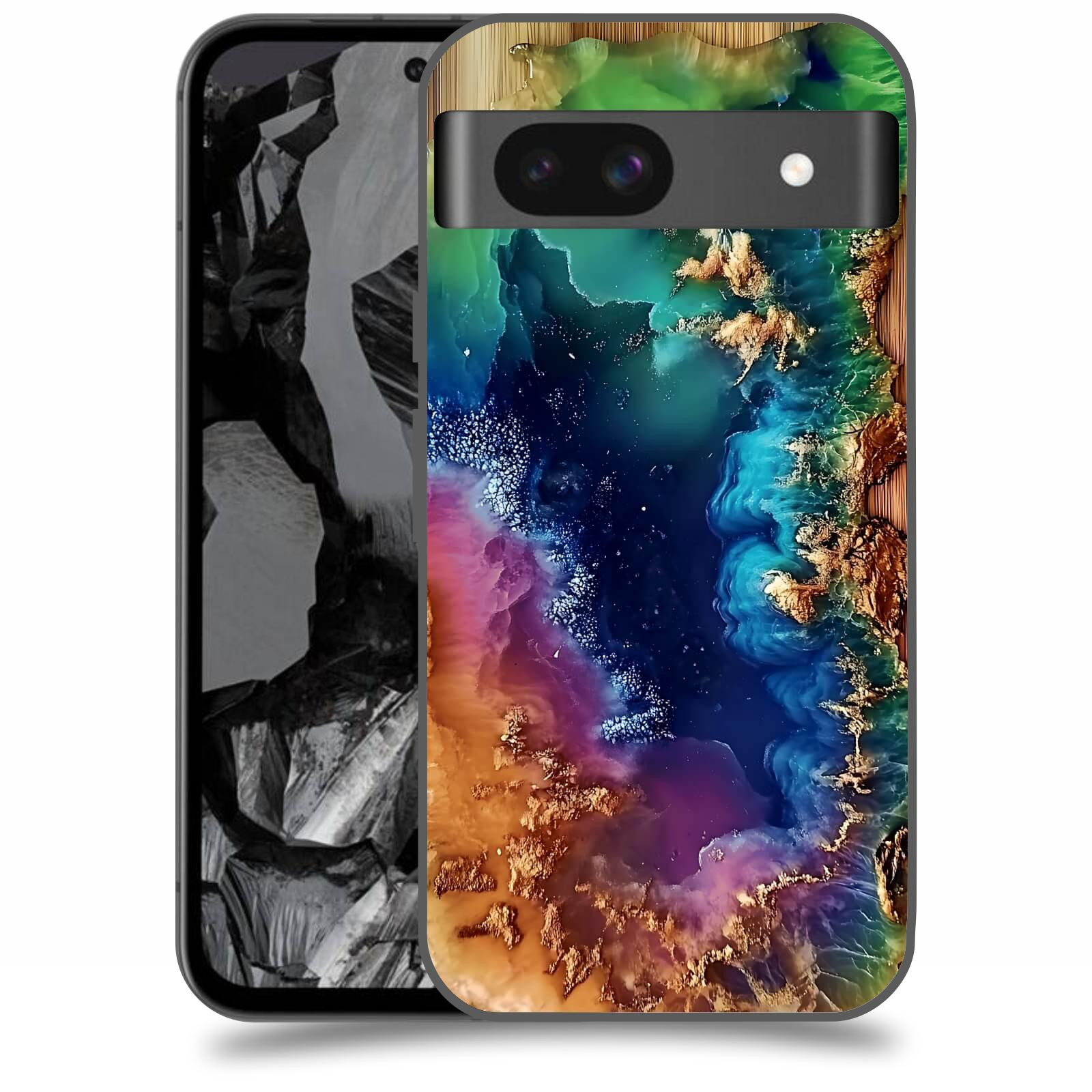 ACOVER Kryt na mobil Google Pixel 8A - Krystalická energie